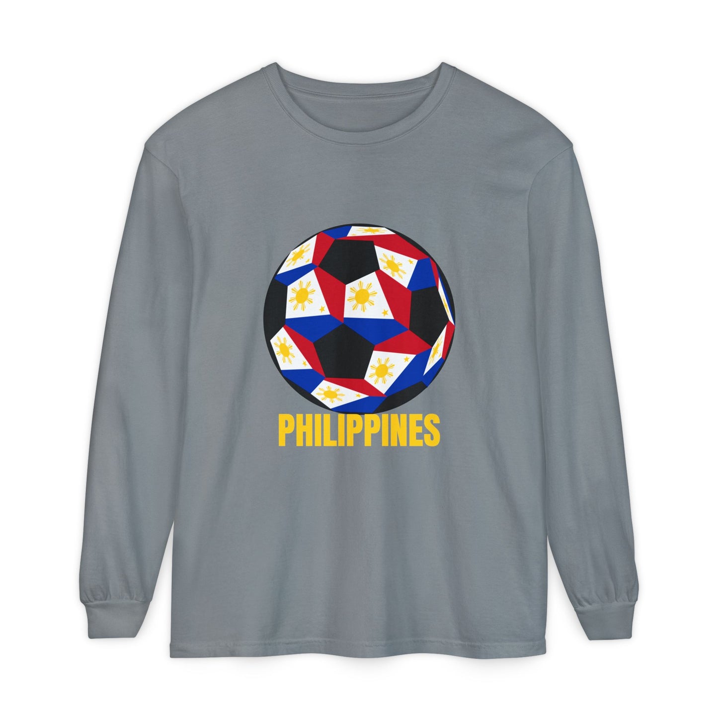 Philippines Fan Specialty Soccer Ball Design Long Sleeve