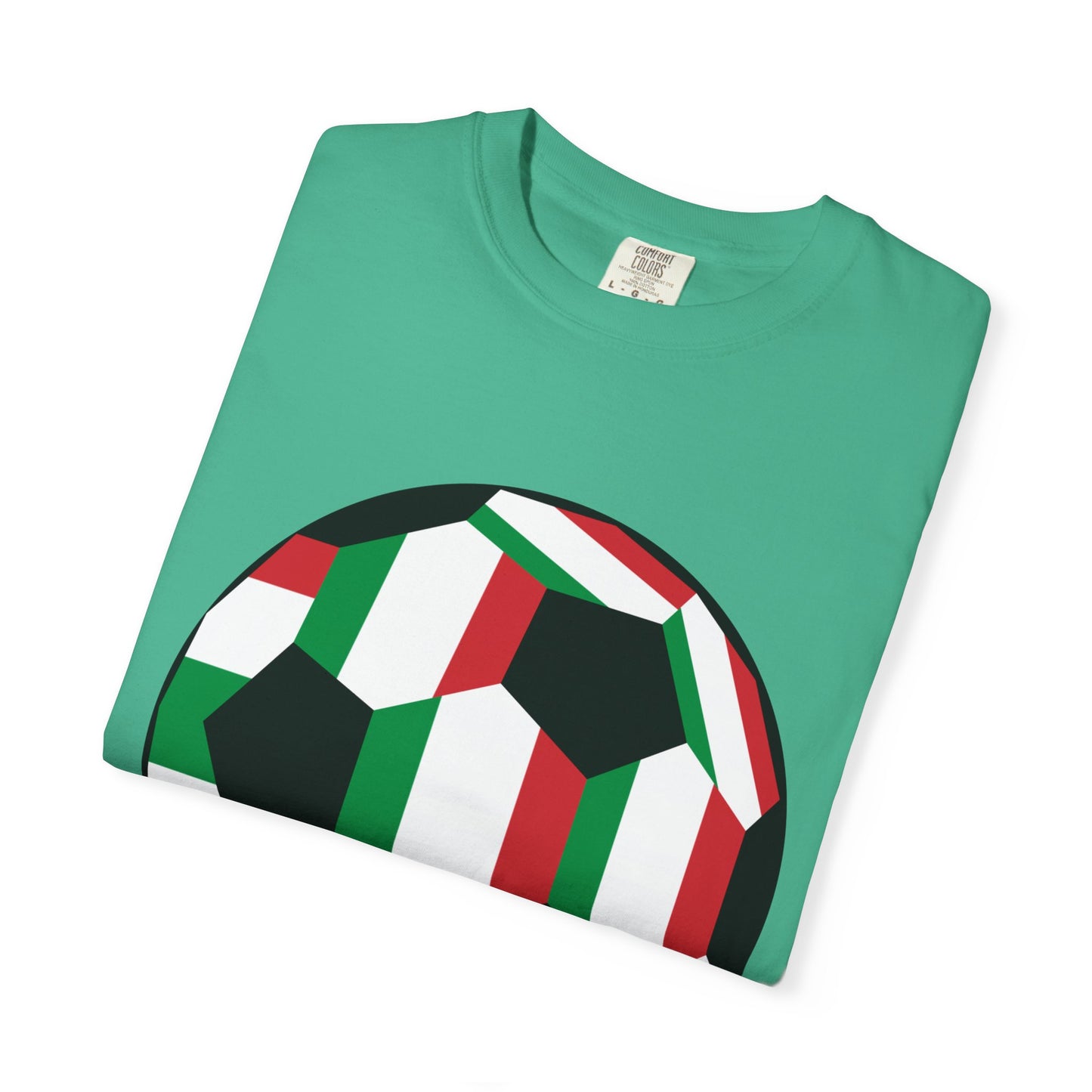 Italia Fan Specialty Soccer Ball Design T Shirt