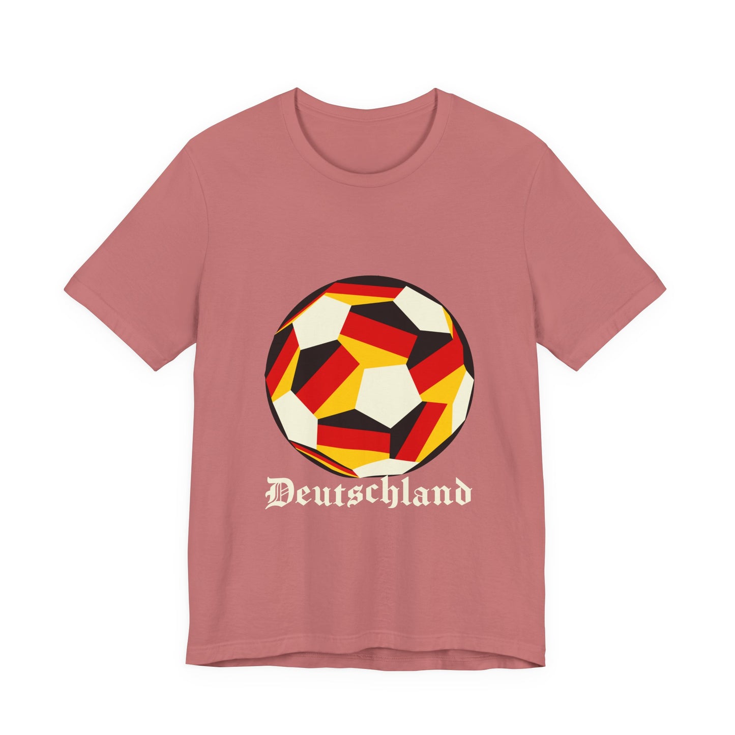 Deutschland Fan Specialty Soccer Ball Design T Shirt