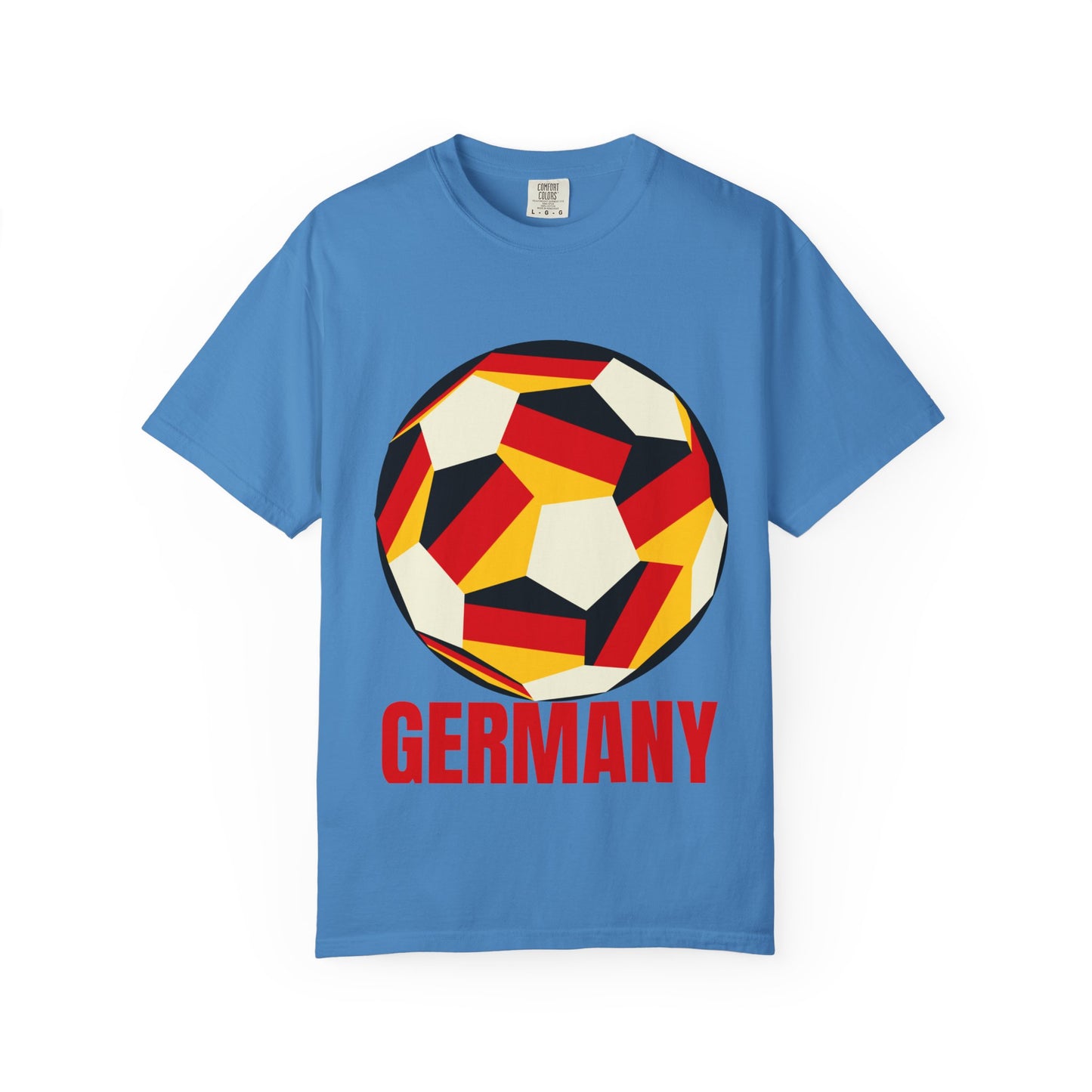 Germany Fan Specialty Soccer Ball Design T Shirt