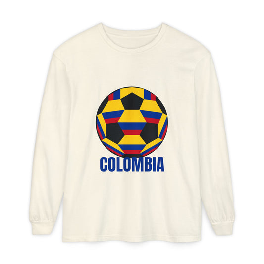 Columbia Fan Specialty Soccer Ball Long Sleeve Tee
