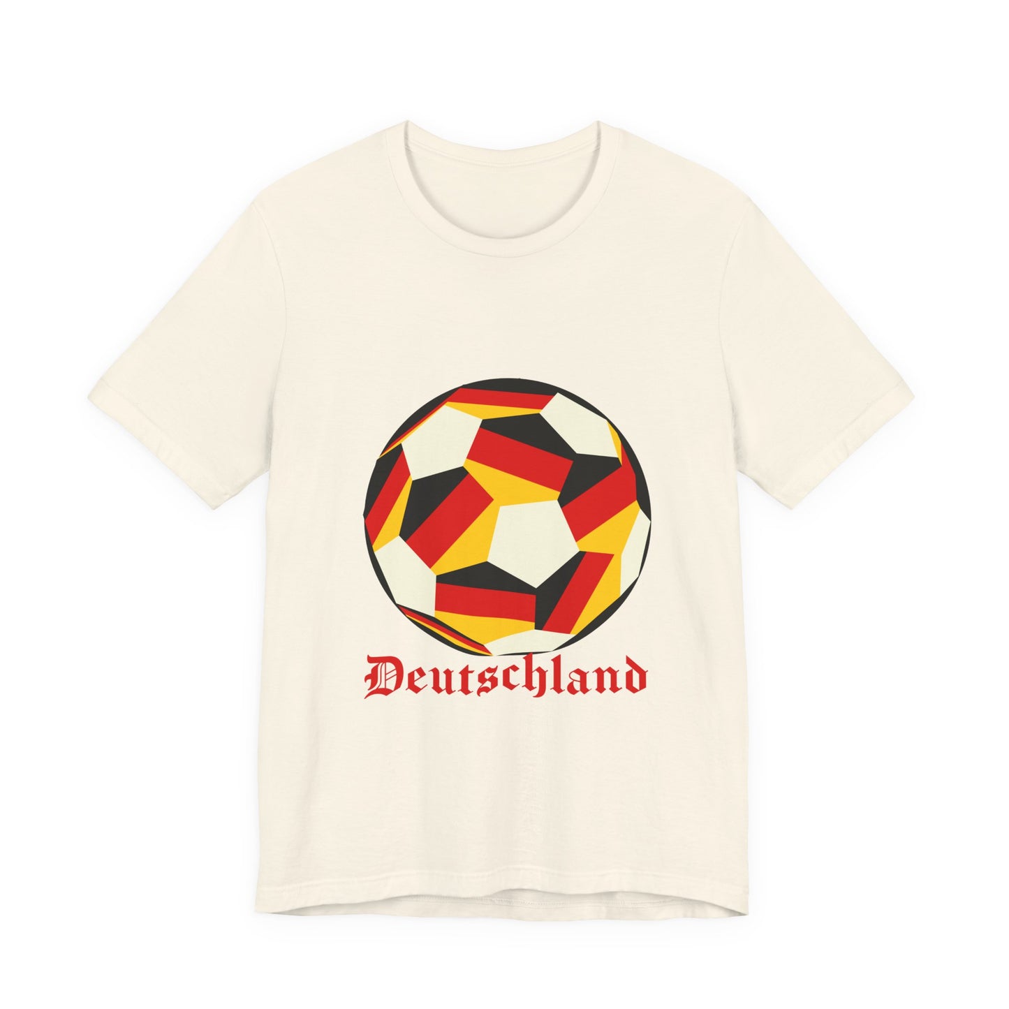 Deutschland Fan Specialty Soccer Ball Design T Shirt