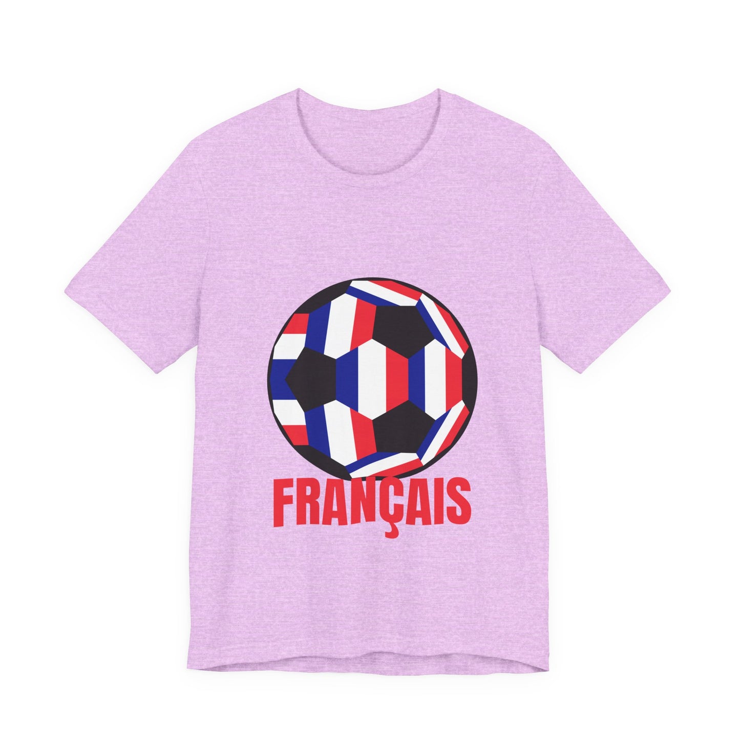 Francais Fan Specialty Soccer Ball Design T Shirt
