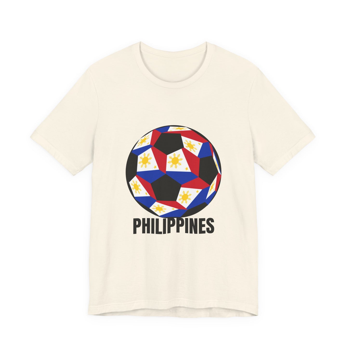 Philippines Fan Specialty Soccer Ball Design T Shirt
