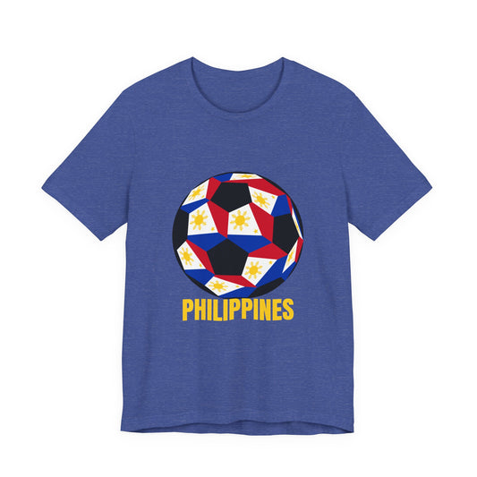 Philippines Fan Specialty Soccer Ball Design T Shirt