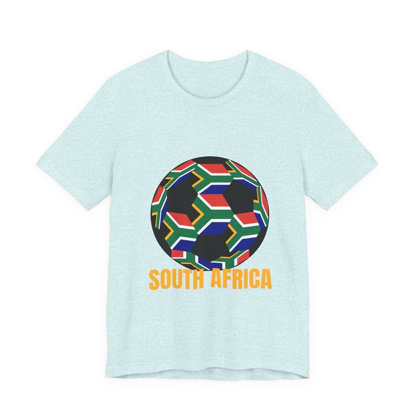 South Africa Fan Specialty Soccer Ball Design T Shirt