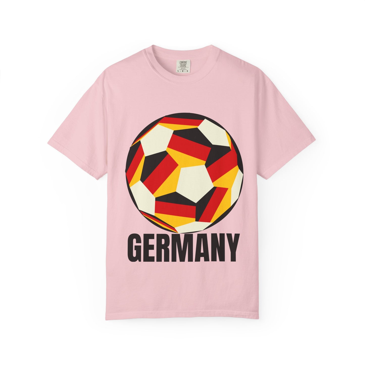 Germany Fan Specialty Soccer Ball Design T Shirt