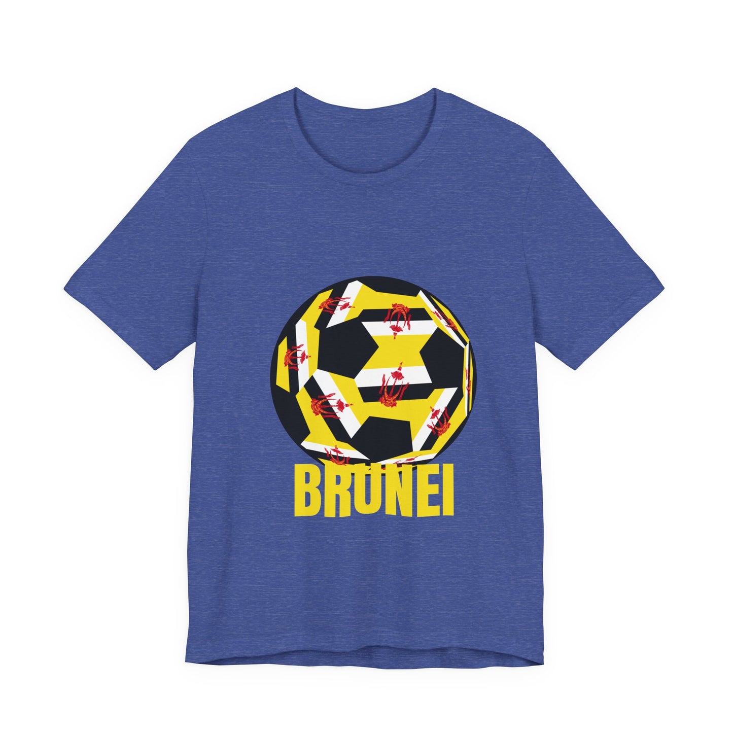 Brunei Fan Specialty Soccer Ball Design T Shirt