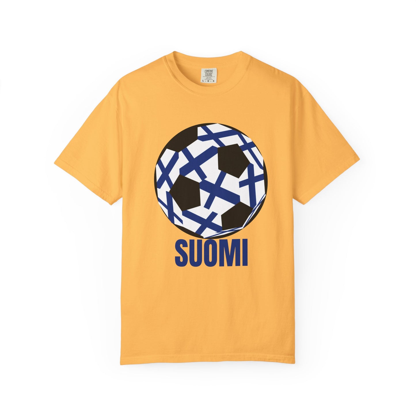 Suomi Fan Specialty Soccer Ball Design T Shirt