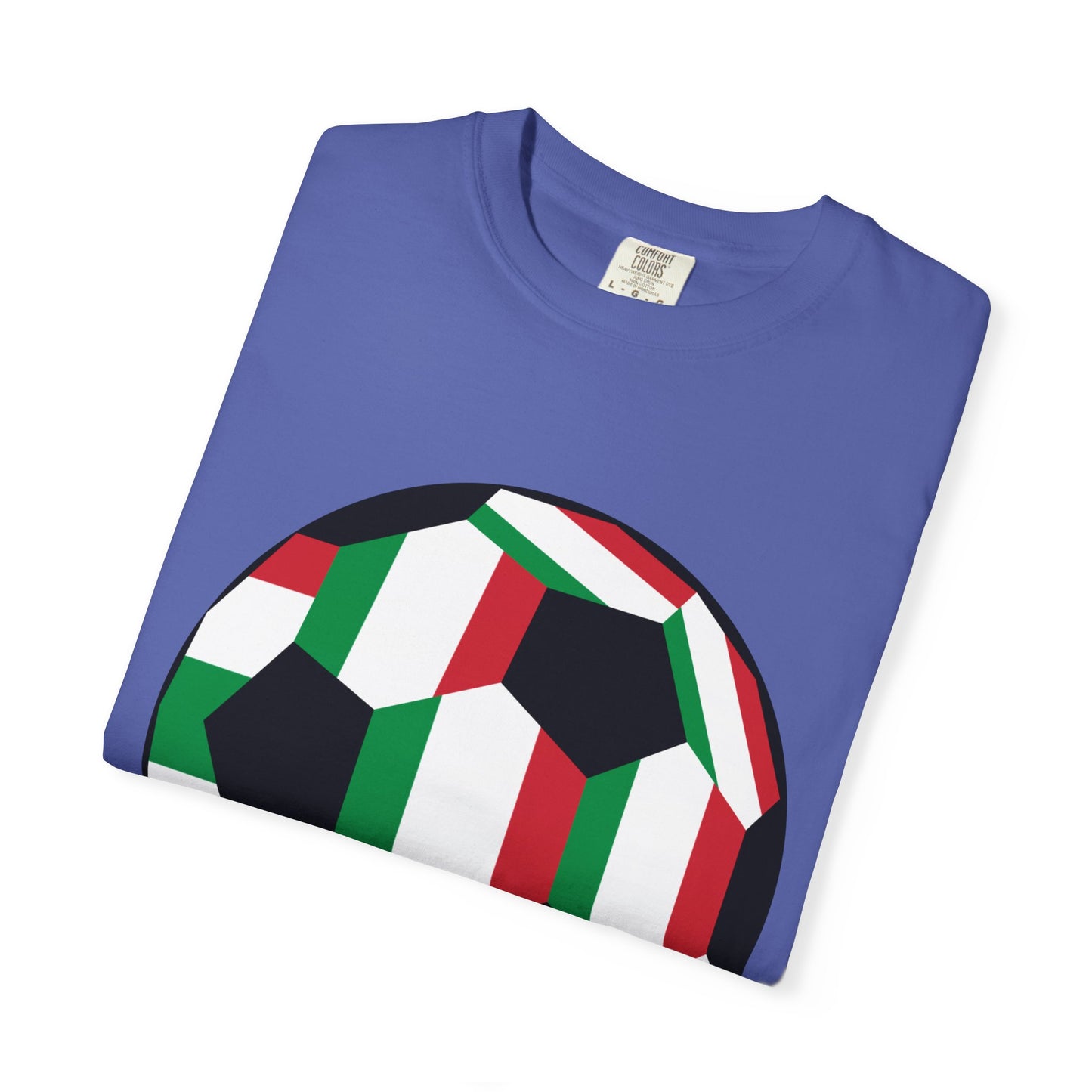 Gli Azzurri Fan Specialty Soccer Ball Design T Shirt