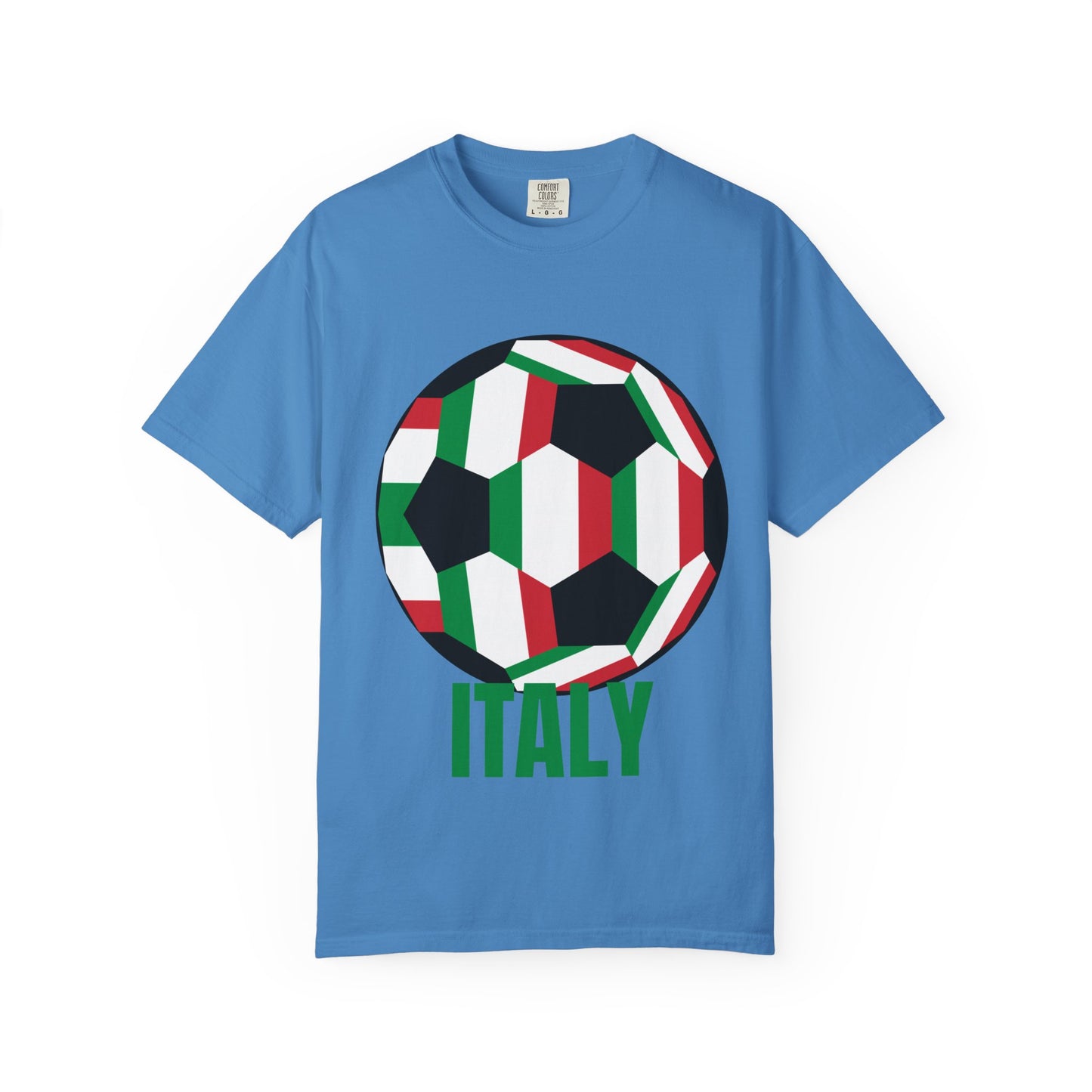 Italy Soccer Tee — Italian Flag Football Shirt
