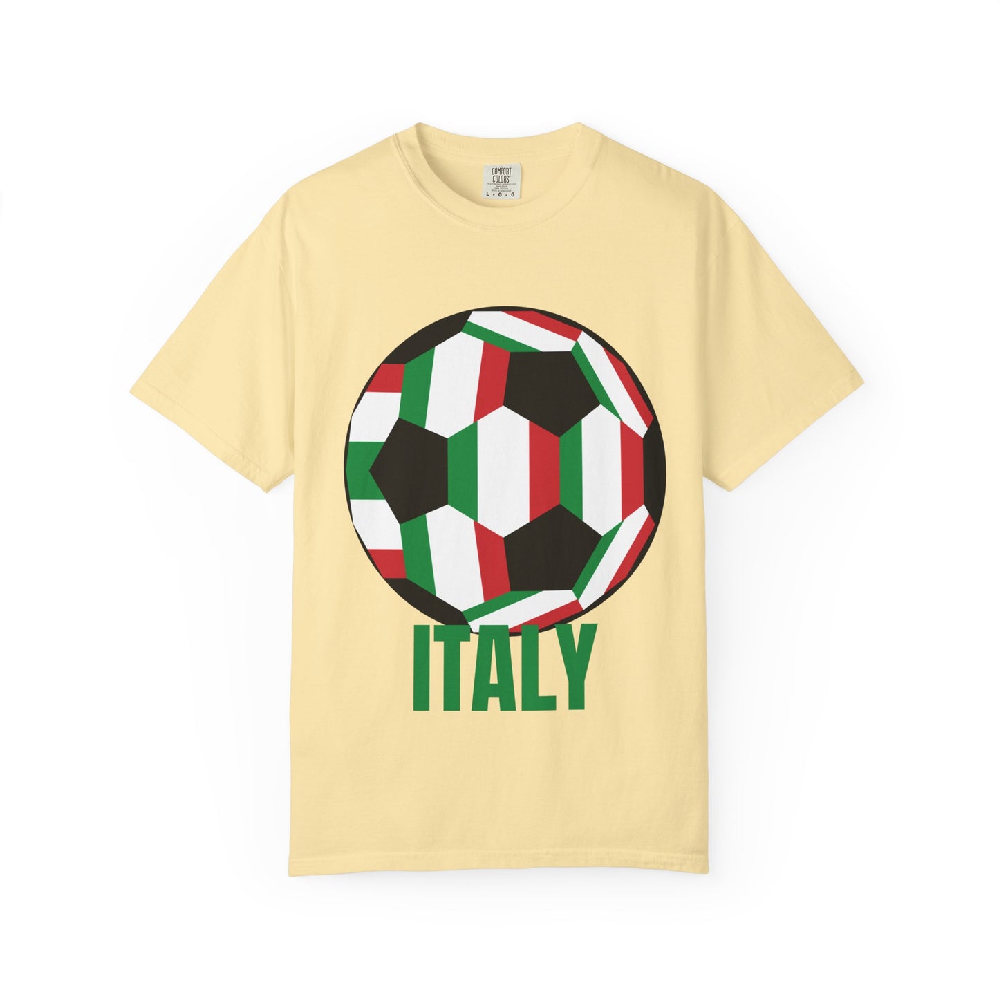 Italy Soccer Tee — Italian Flag Football Shirt