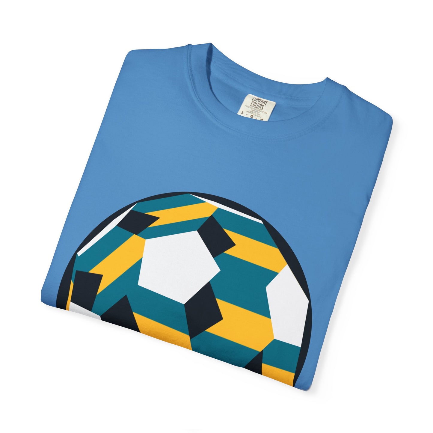 Bahamas Fan Specialty Soccer Ball Design T Shirt