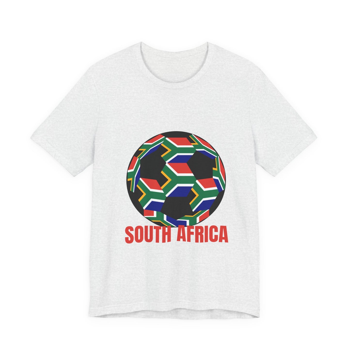 South Africa Fan Specialty Soccer Ball Design T Shirt