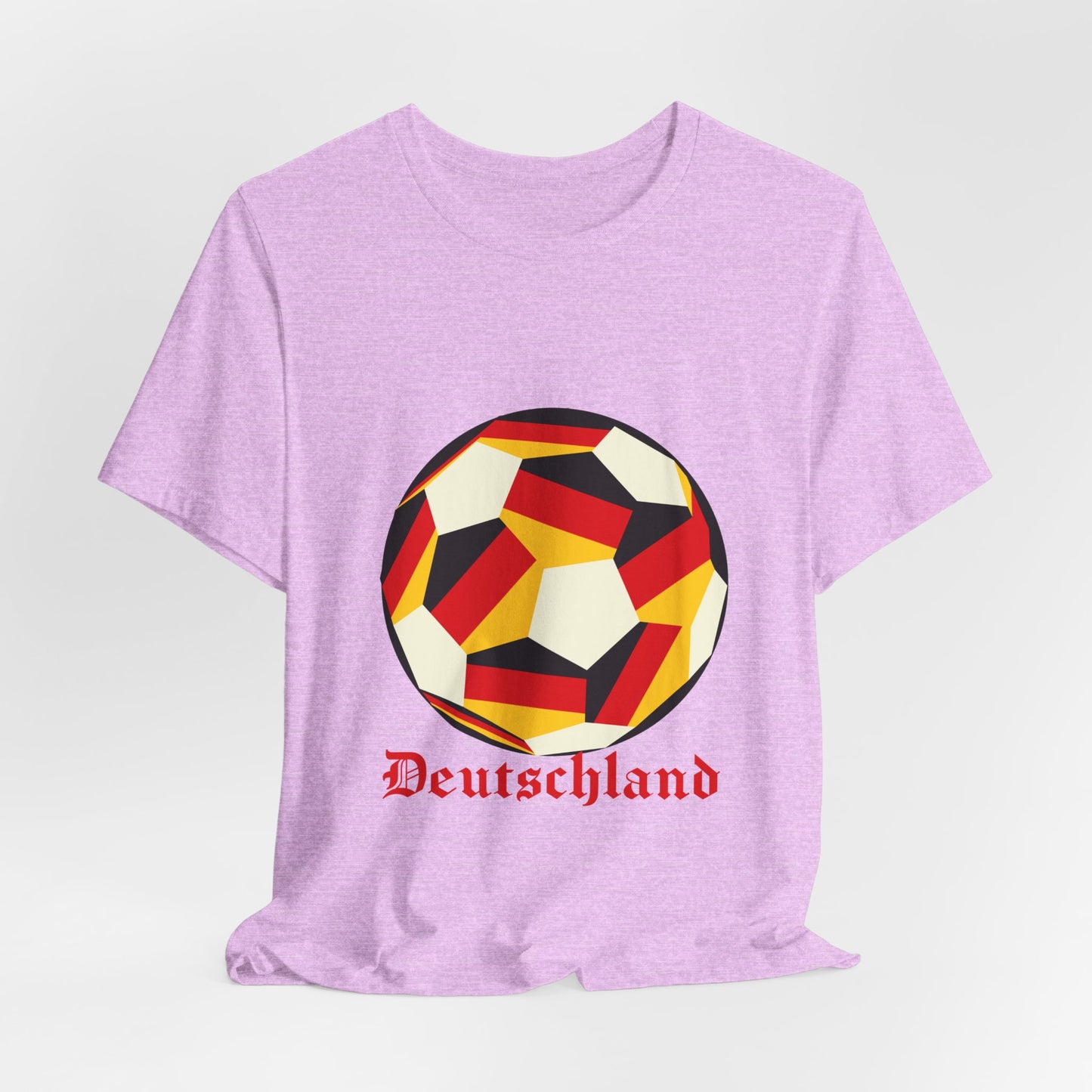 Deutschland Fan Specialty Soccer Ball Design T Shirt