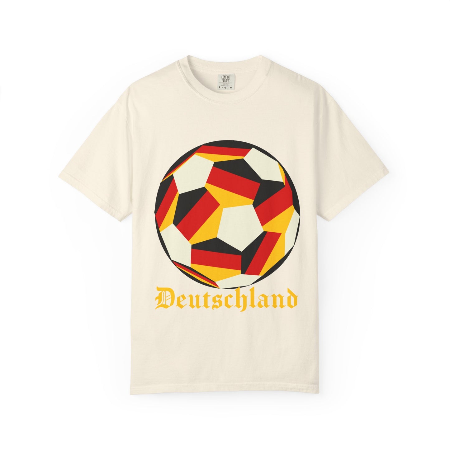 Deutschland Fan Specialty Soccer Ball Design T Shirt
