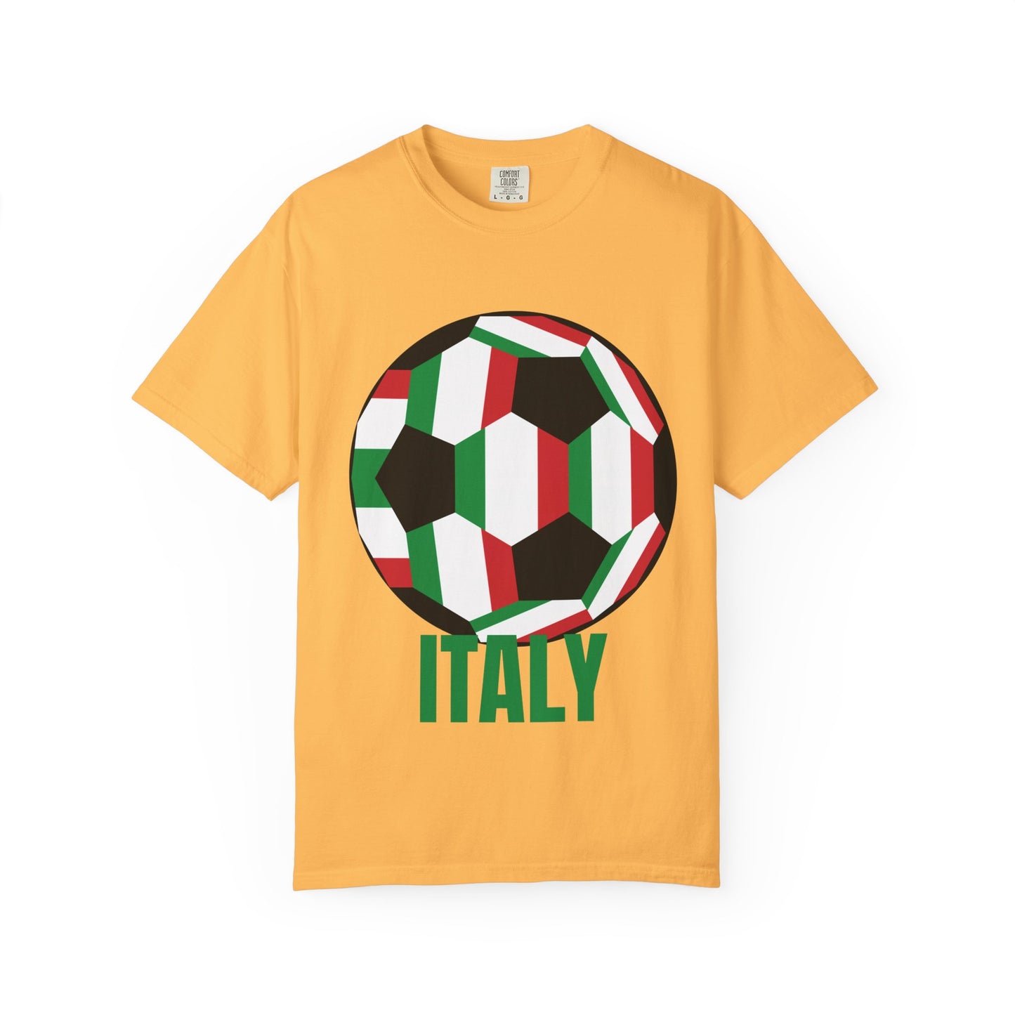 Italy Soccer Tee — Italian Flag Football Shirt