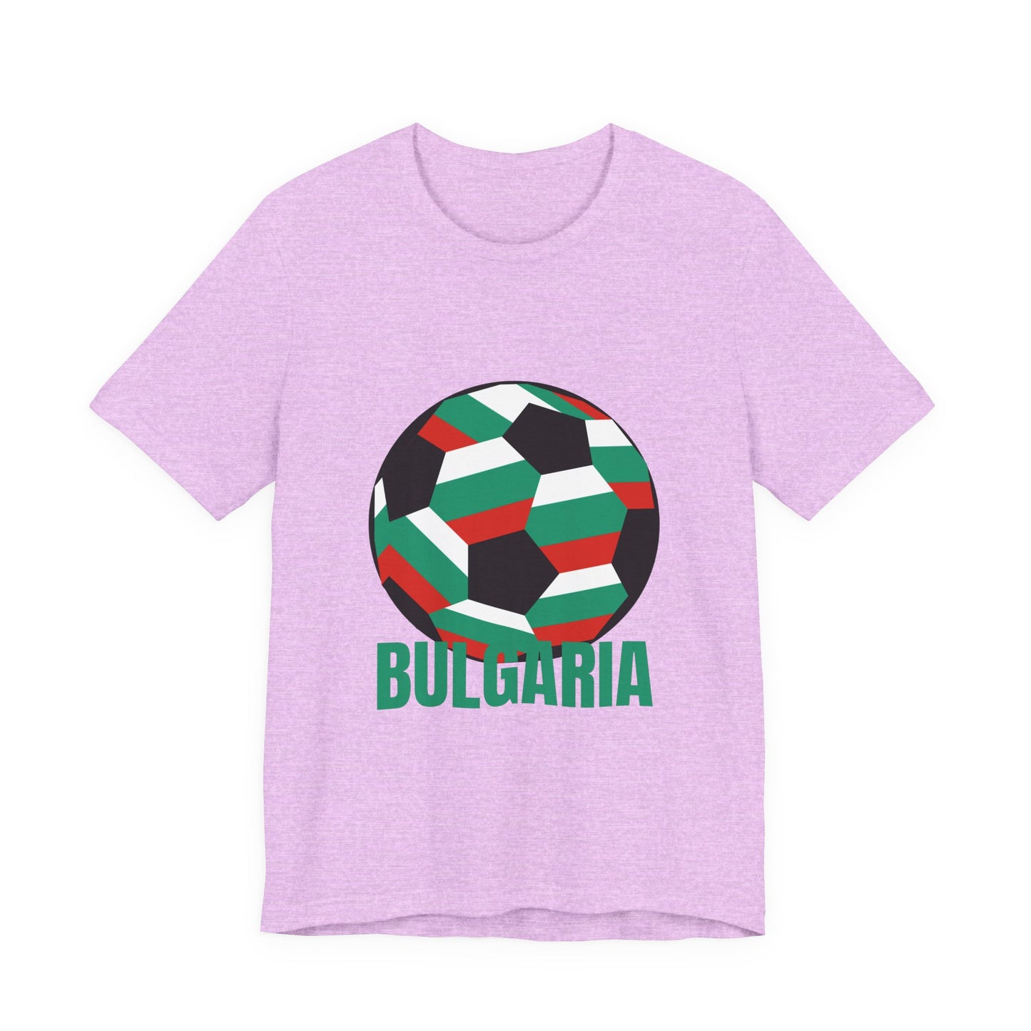 Bulgaria Fan Specialty Soccer Ball Design T Shirt