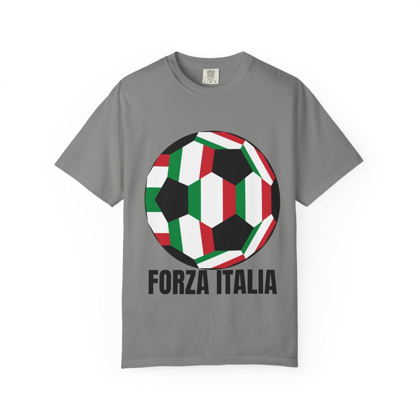 Forza Italia Fan Specialty Soccer Ball Design T Shirt