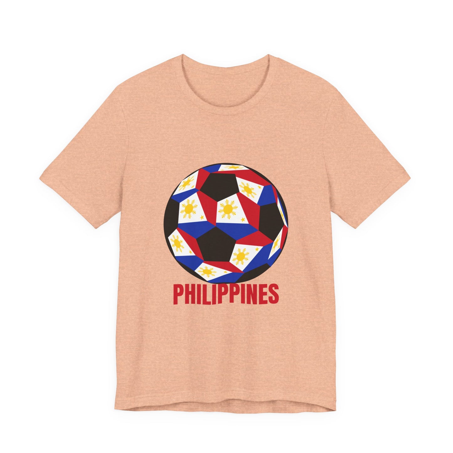 Philippines Fan Specialty Soccer Ball Design T Shirt