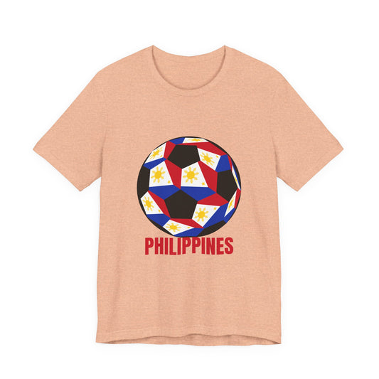 Philippines Fan Specialty Soccer Ball Design T Shirt
