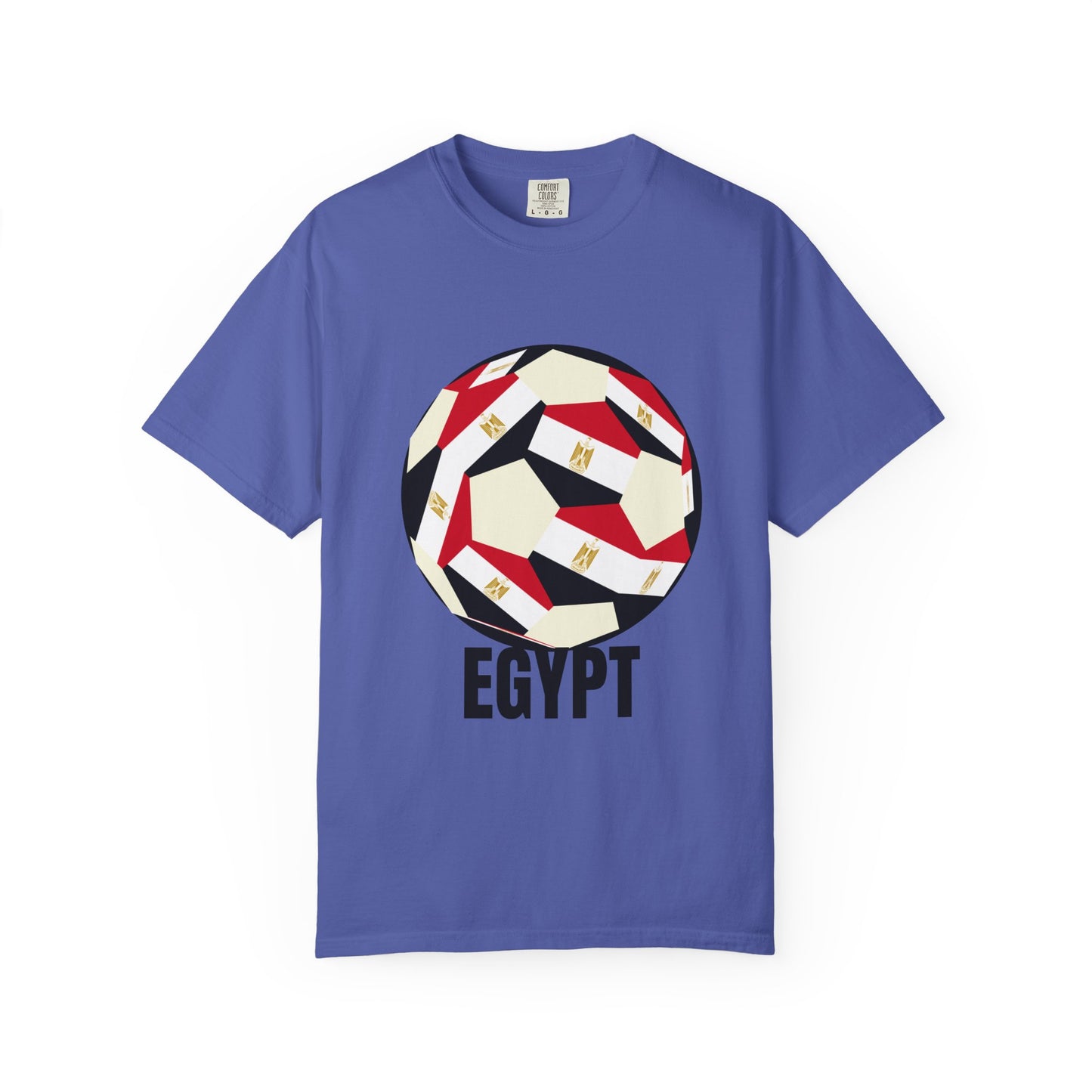 Egypt Fan Specialty Soccer Ball Design T Shirt