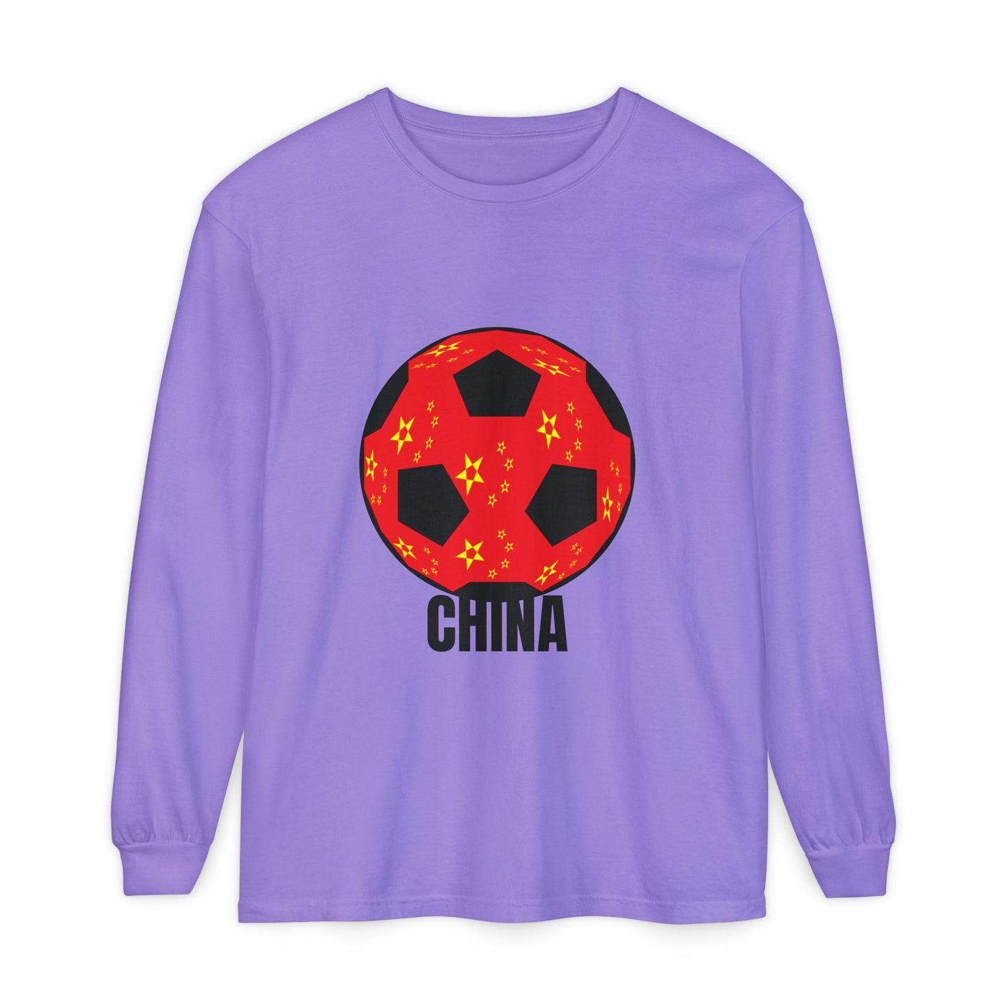 China Fan Specialty Soccer Ball Design T Shirt