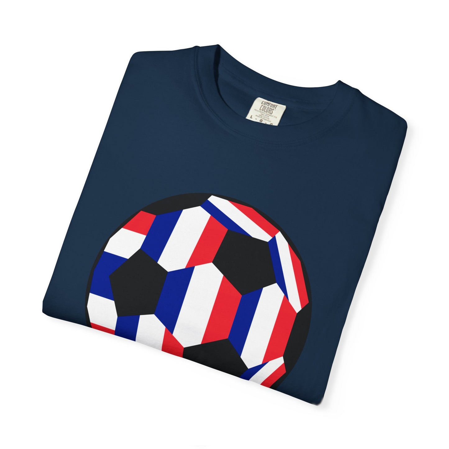 FRANÇAIS Fan Specialty Soccer Ball Design T Shirt