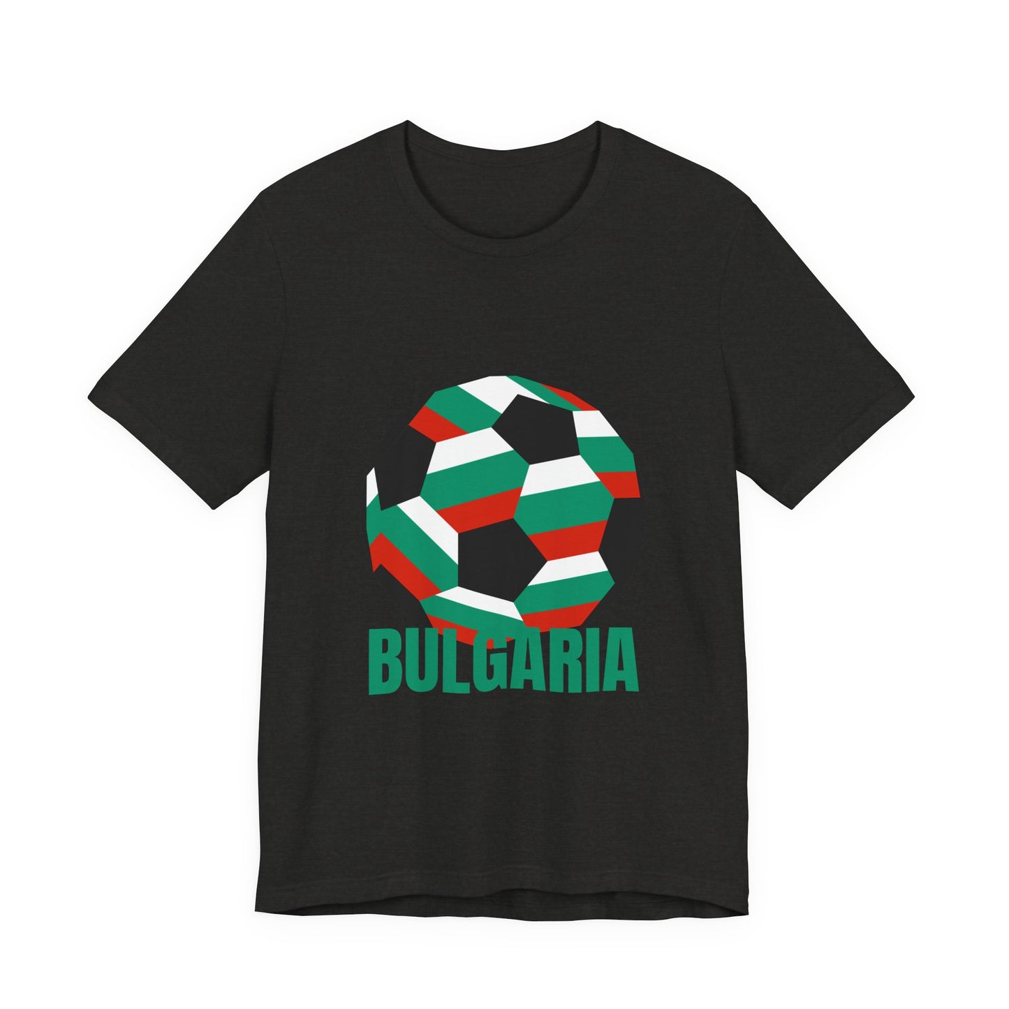 Bulgaria Fan Specialty Soccer Ball Design T Shirt