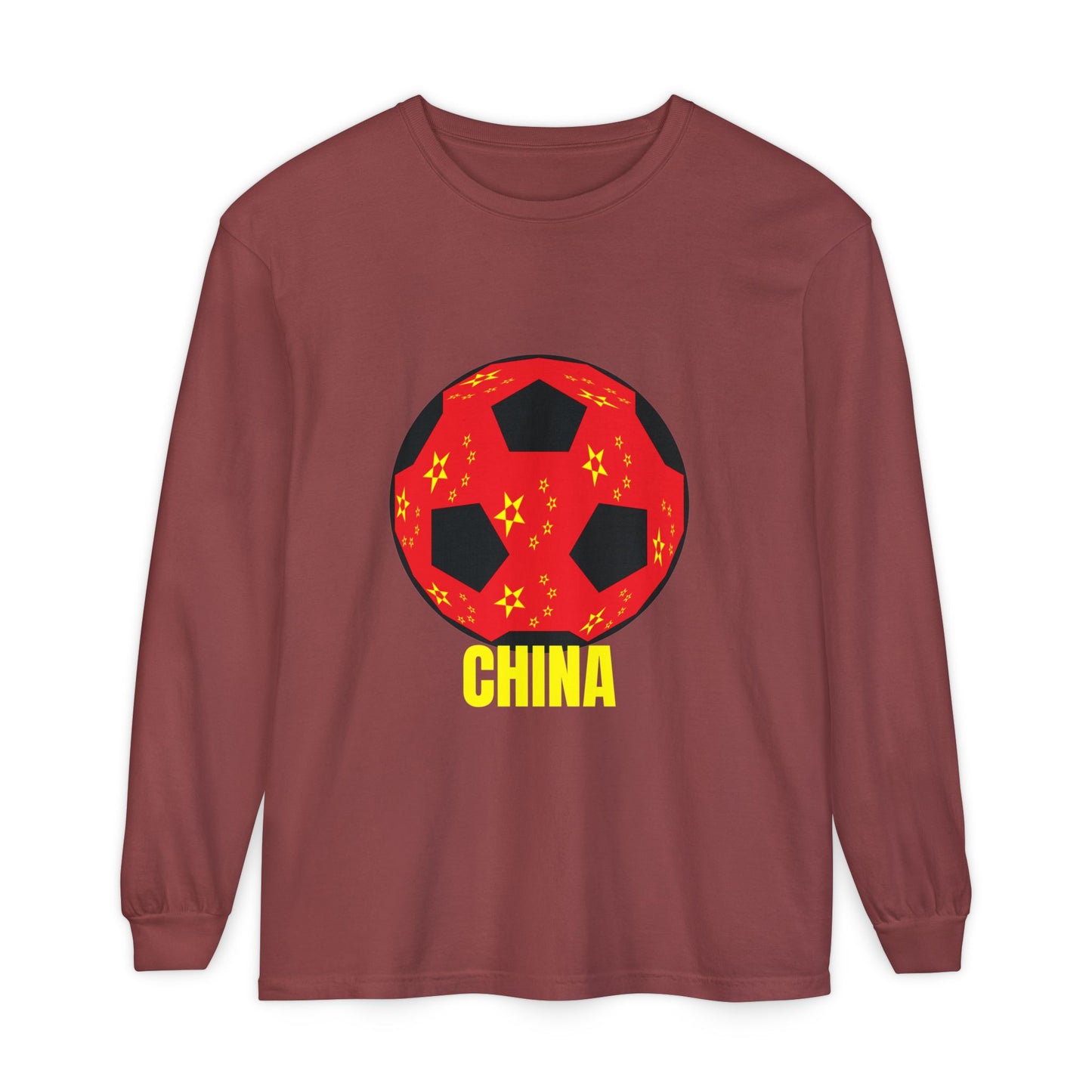China Fan Specialty Soccer Ball Design Long Sleeve