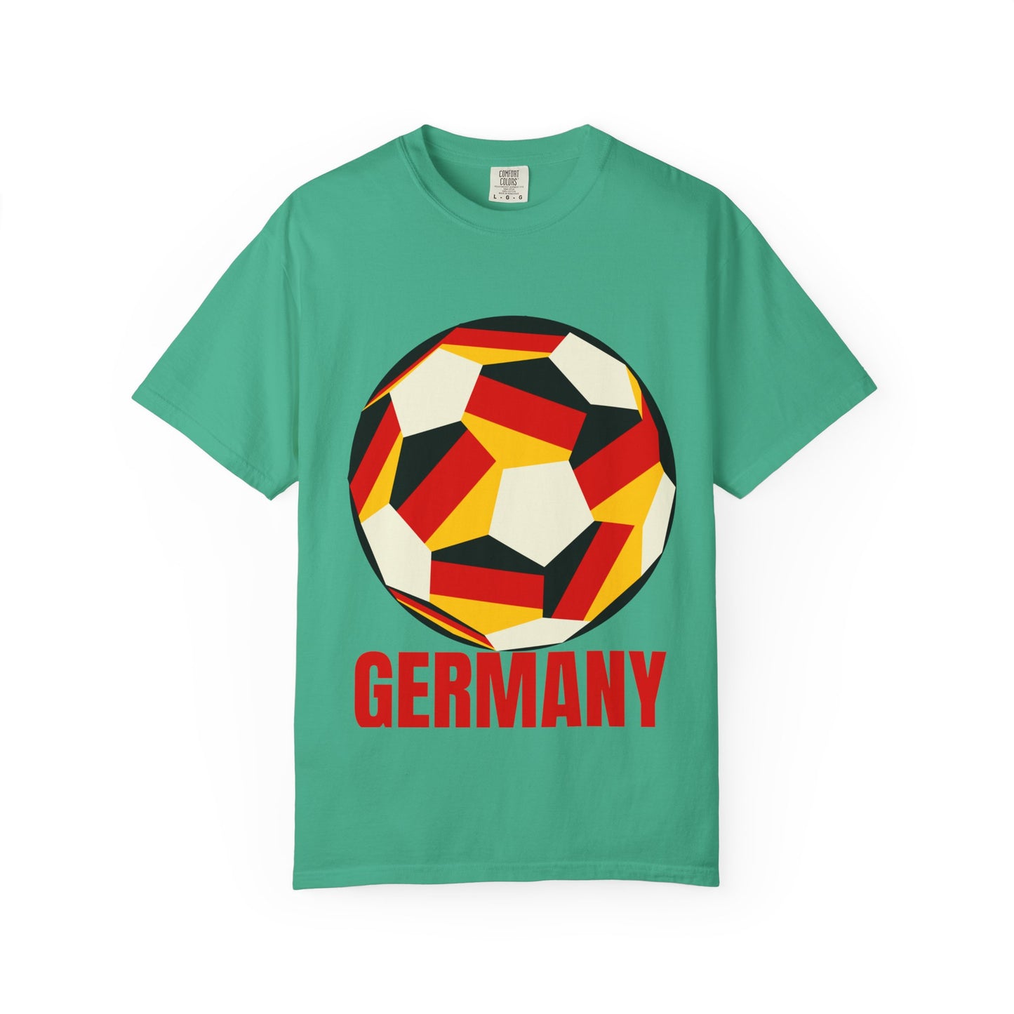 Germany Fan Specialty Soccer Ball Design T Shirt