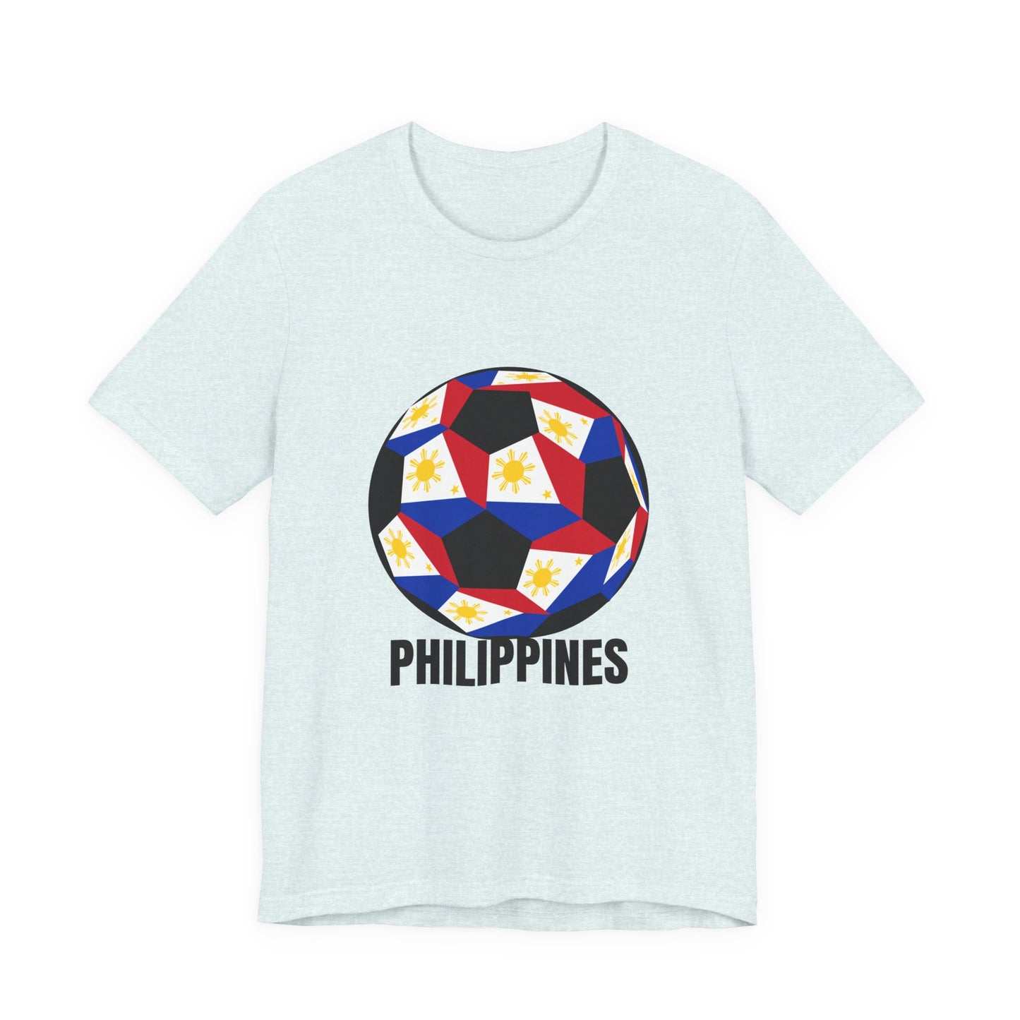 Philippines Fan Specialty Soccer Ball Design T Shirt