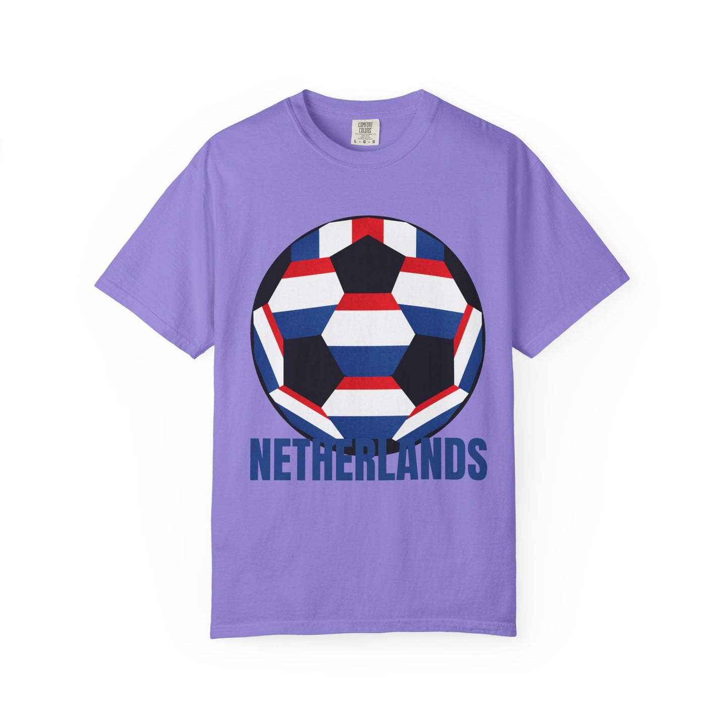 Netherlands Fan Specialty Soccer Ball Design T Shirt