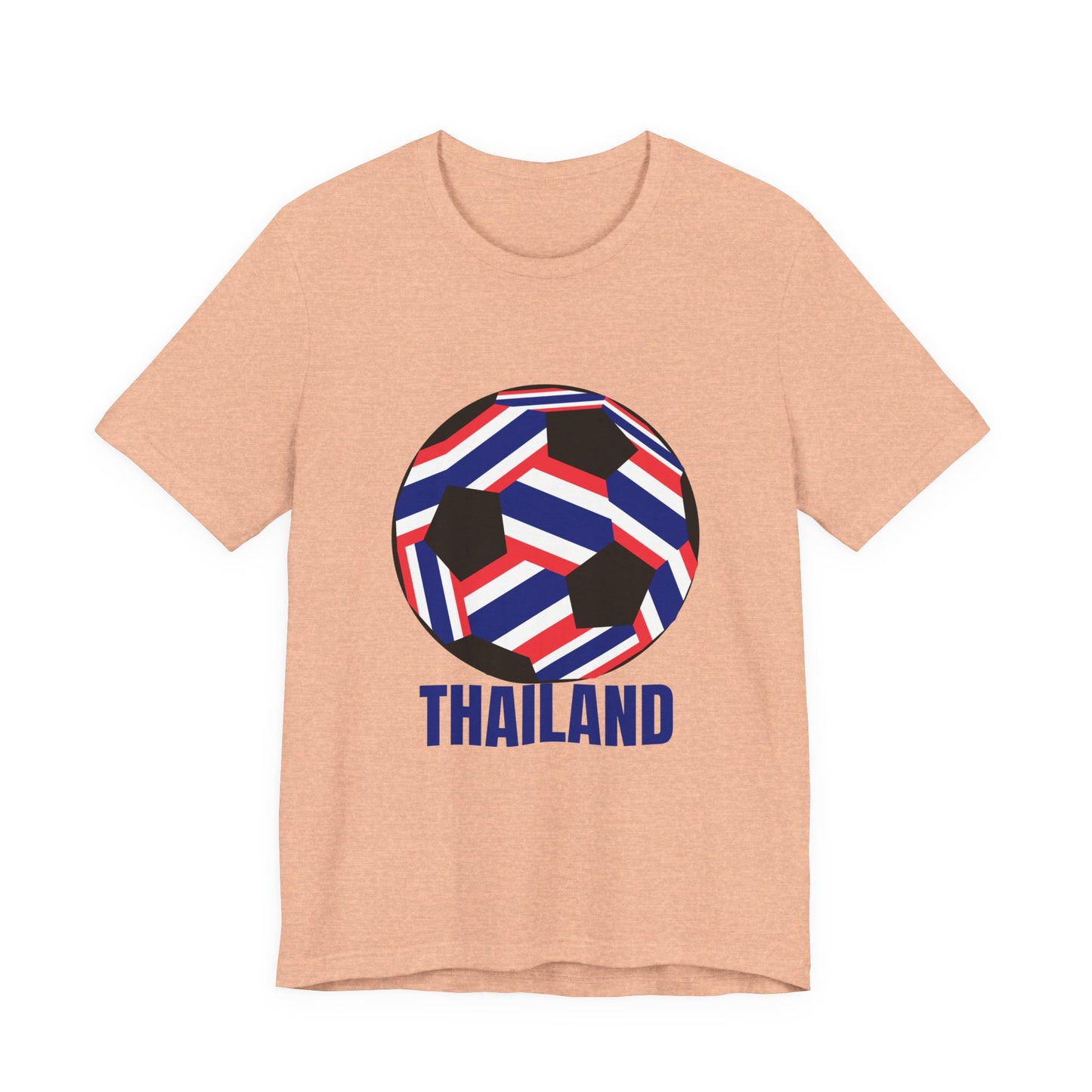 Thailand Fan Specialty Soccer Ball Design T Shirt