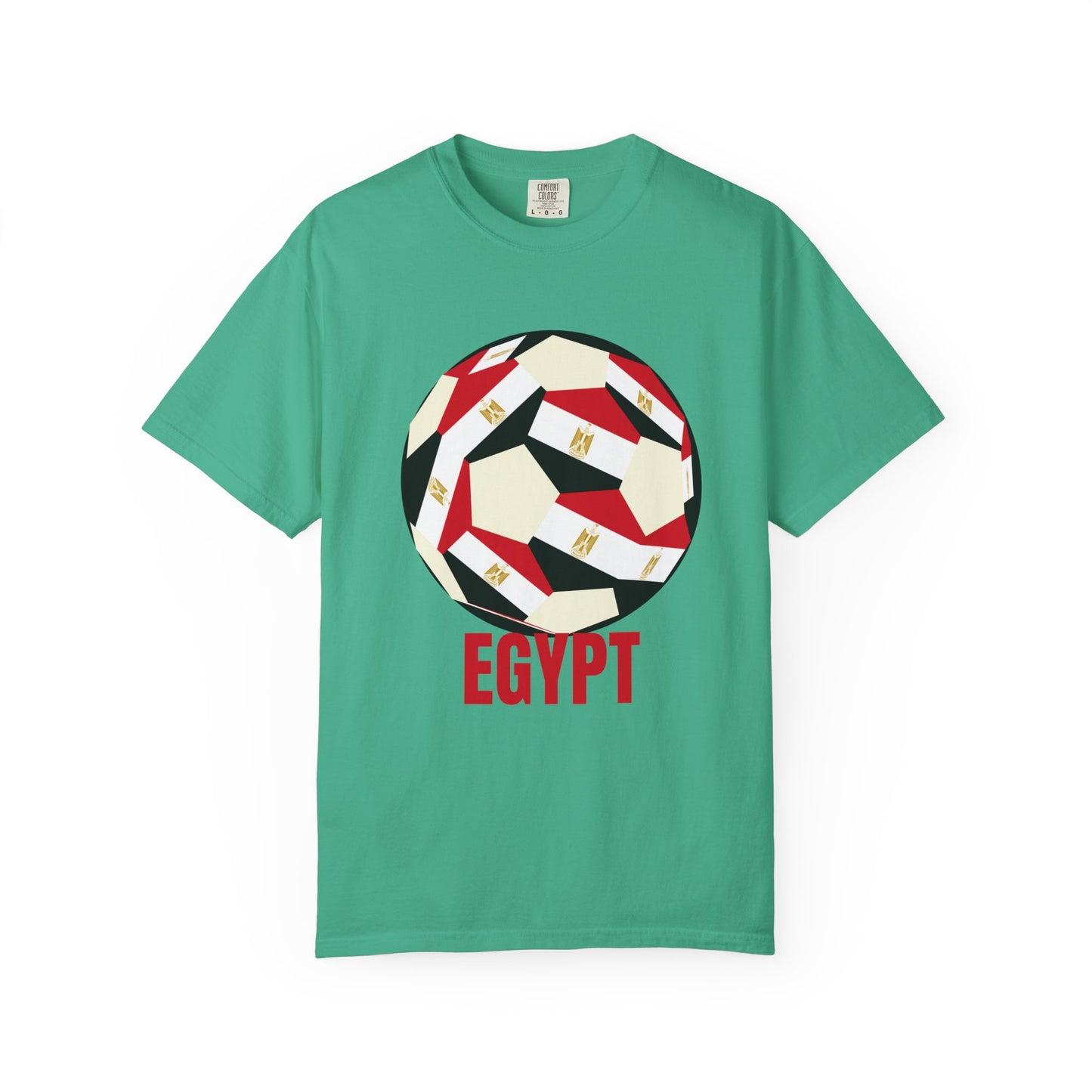 Egypt Fan Specialty Soccer Ball Design T Shirt