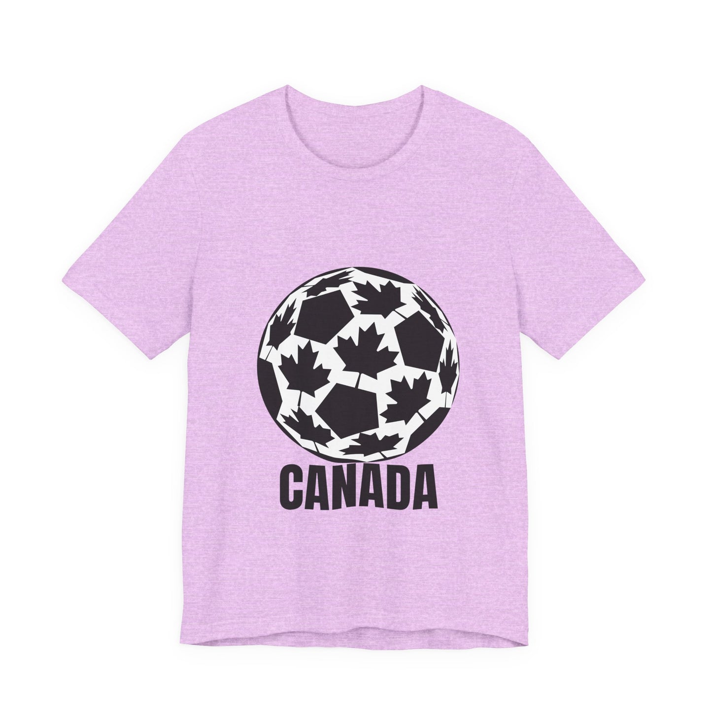 Canada Fan Specialty Soccer Ball Design T Shirt