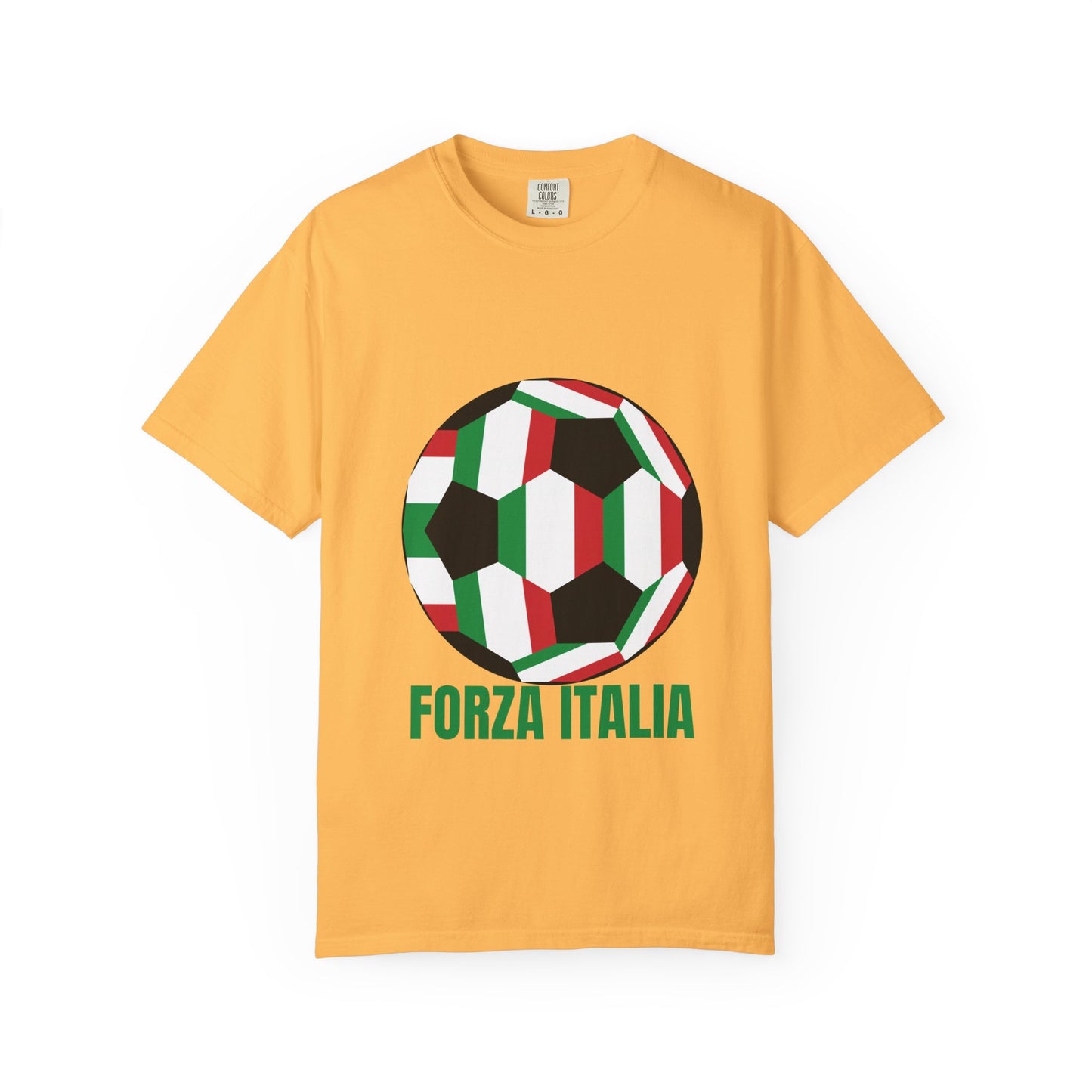 Forza Italia Fan Specialty Soccer Ball Design T Shirt