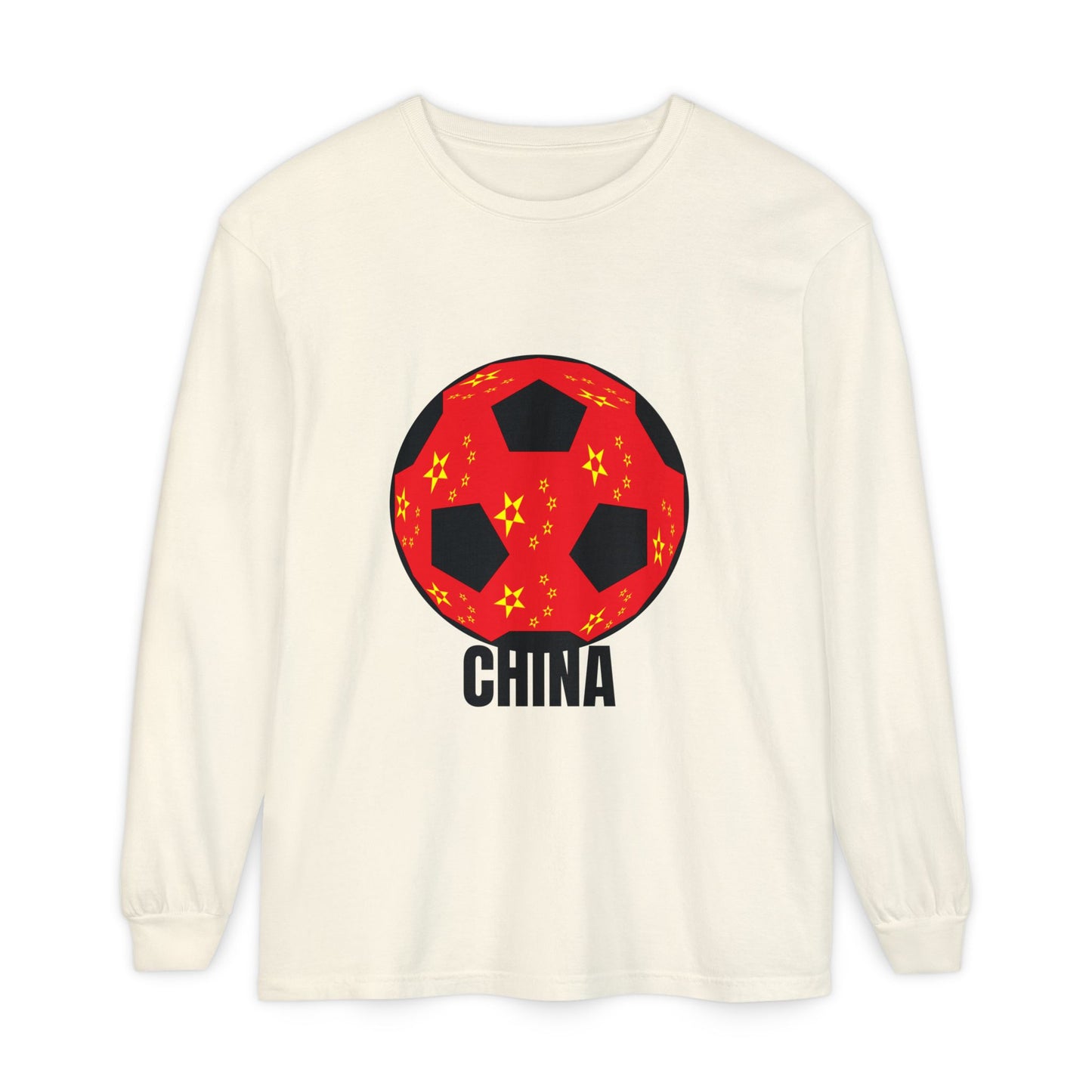 China Fan Specialty Soccer Ball Design T Shirt