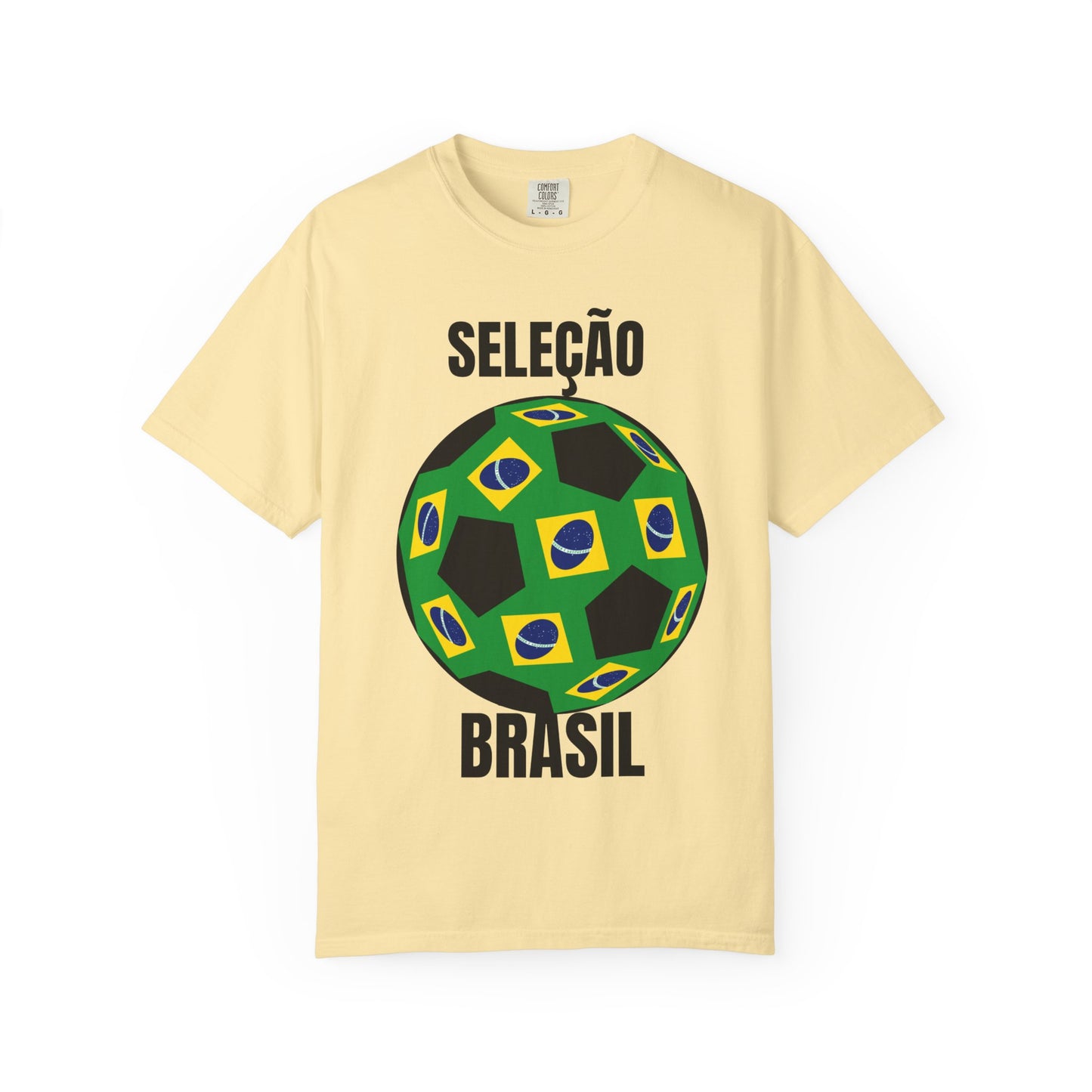 SELEÇÃO Brasil Fan Specialty Soccer Ball Design T Shirt
