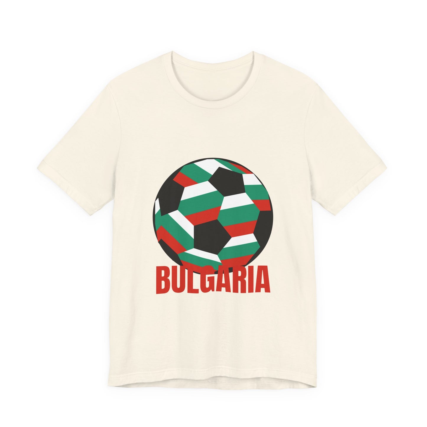 Bulgaria Fan Specialty Soccer Ball Design T Shirt