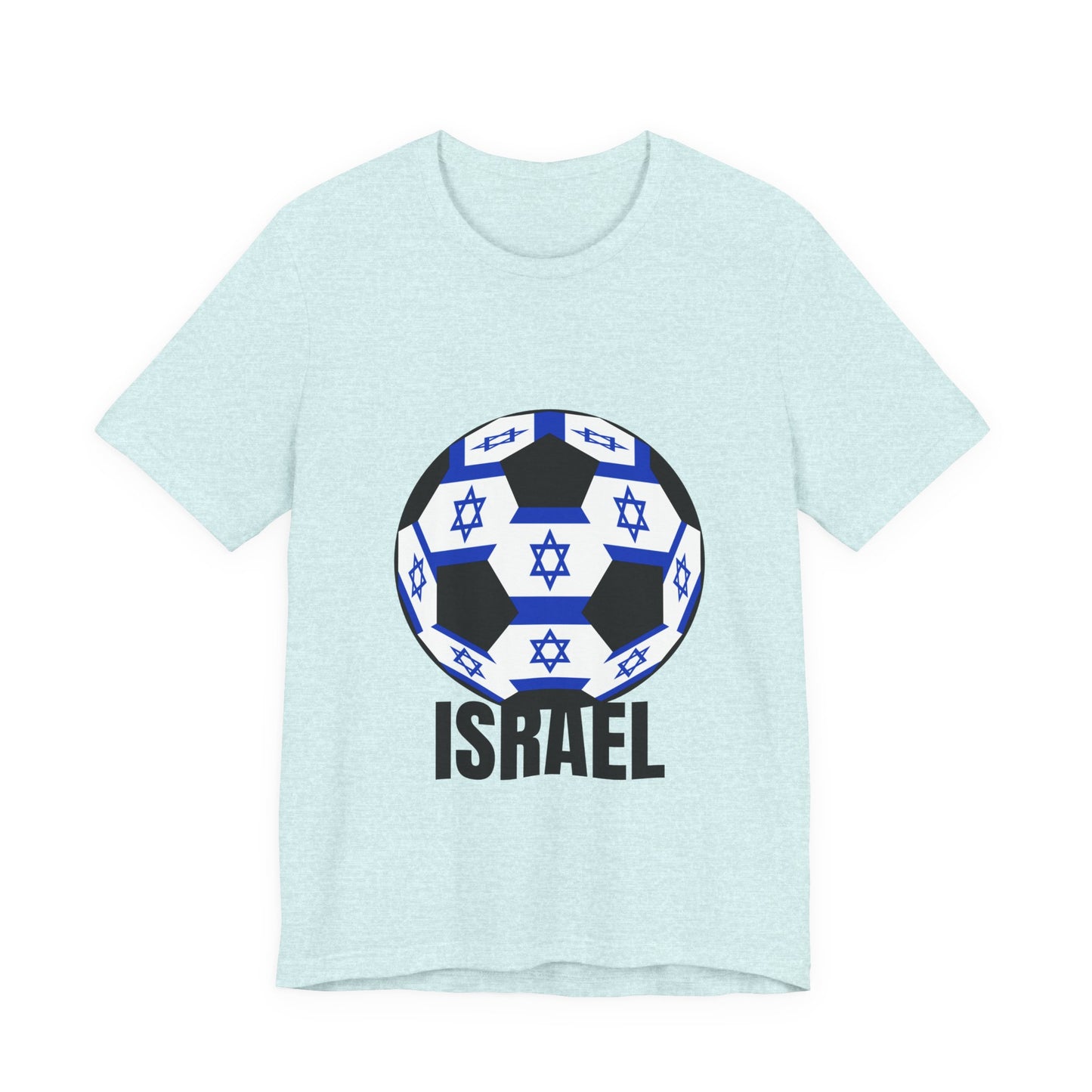 Israel Fan Specialty Soccer Ball Design T Shirt