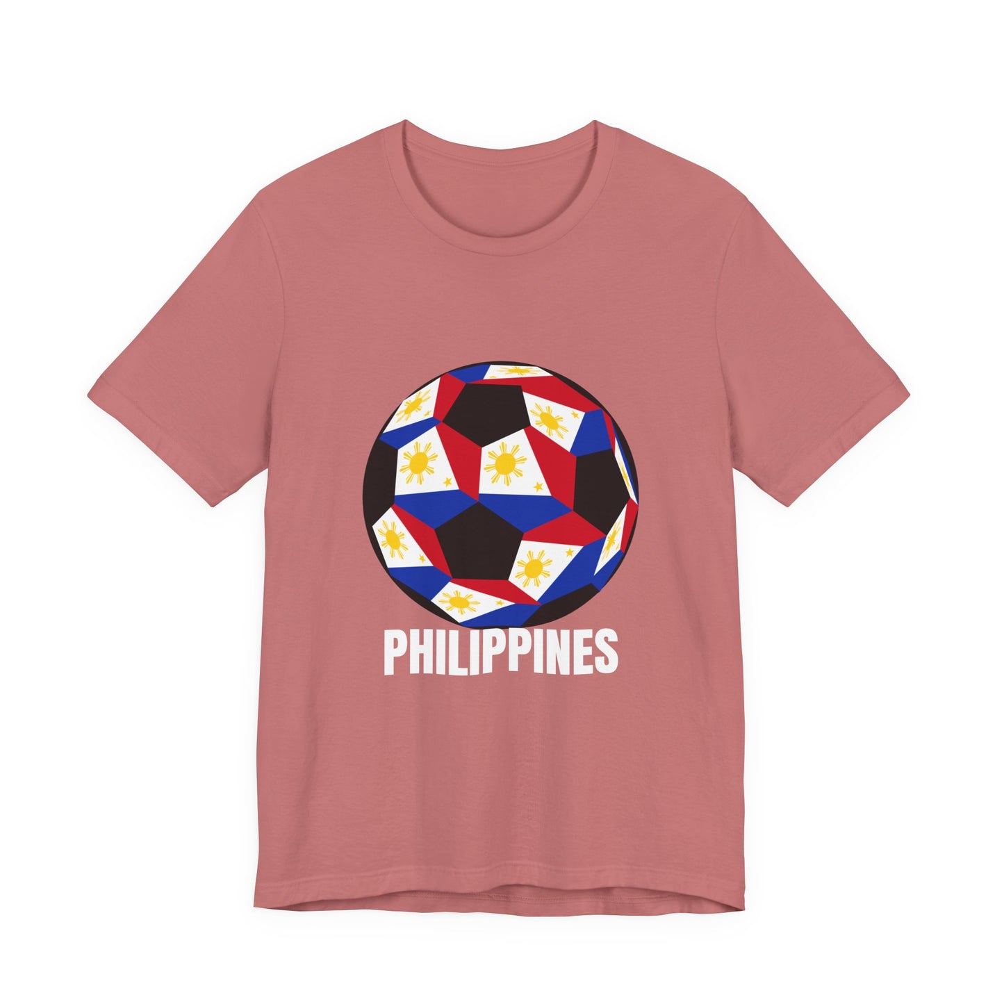 Philippines Fan Specialty Soccer Ball Design T Shirt