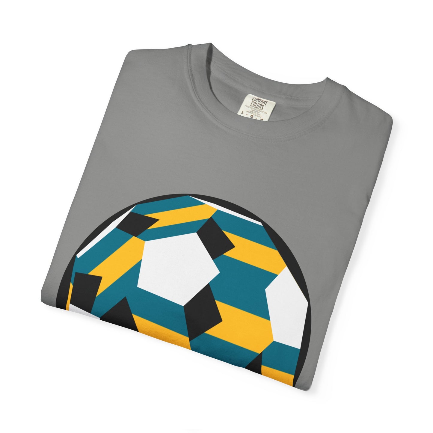 Bahamas Fan Specialty Soccer Ball Design T Shirt