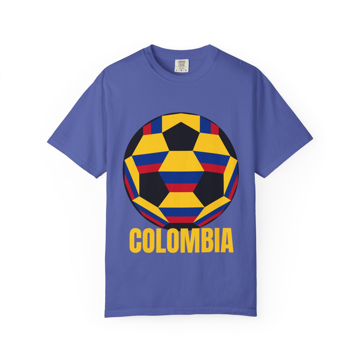 Columbia Fan Specialty Soccer Ball Design T Shirt