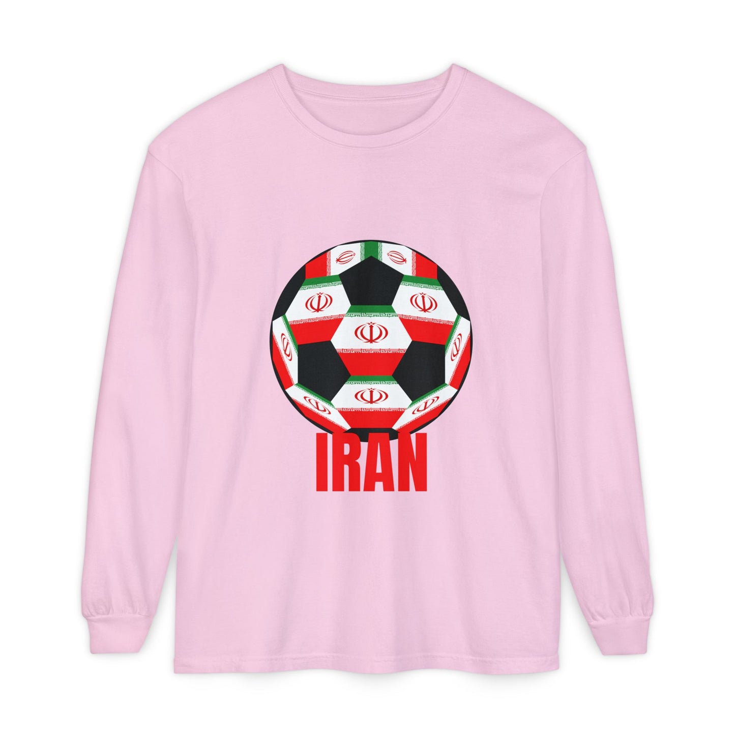 Iran Fan Specialty Soccer Ball Design Long Sleeve