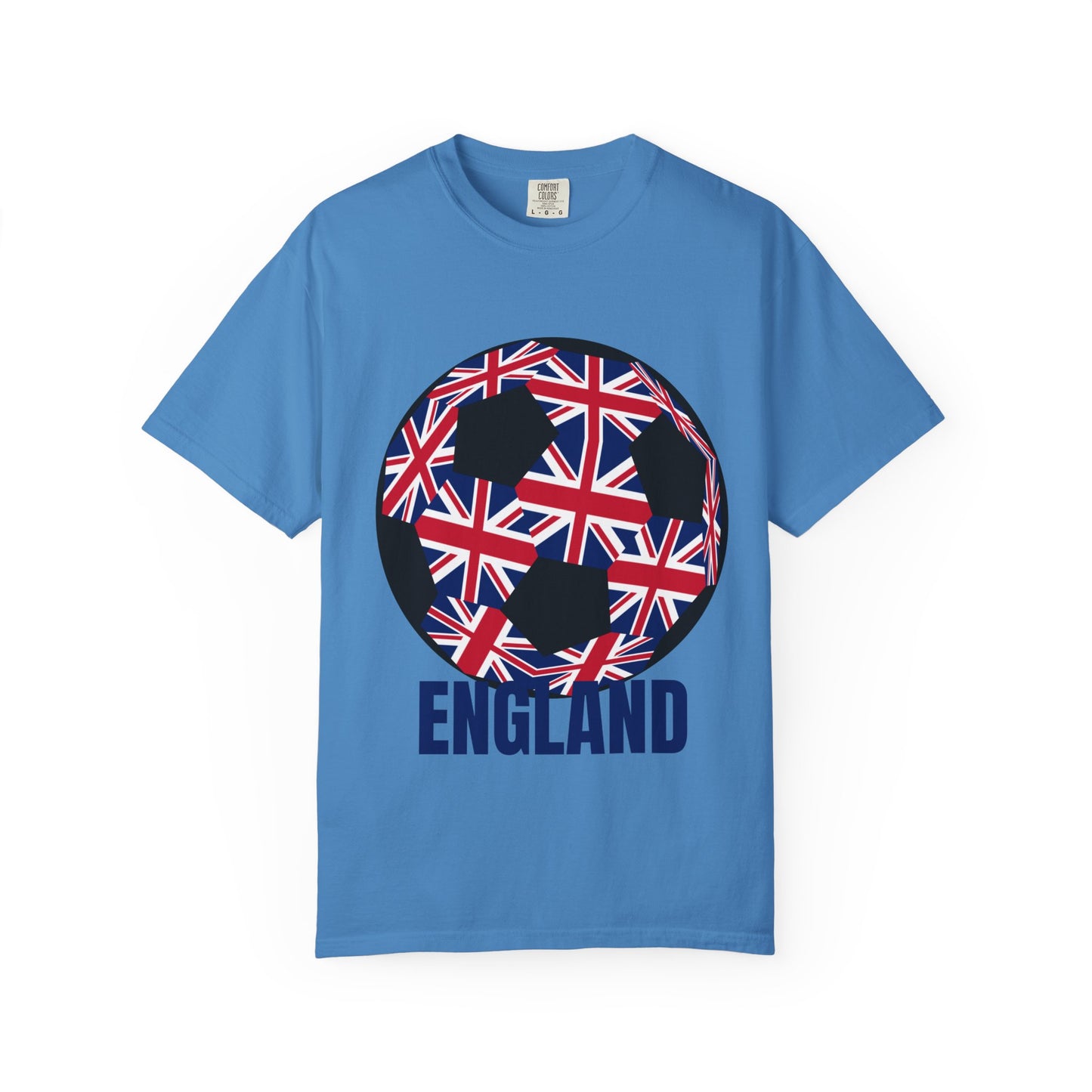 English Style Specialty Soccer Ball Design T Shirt