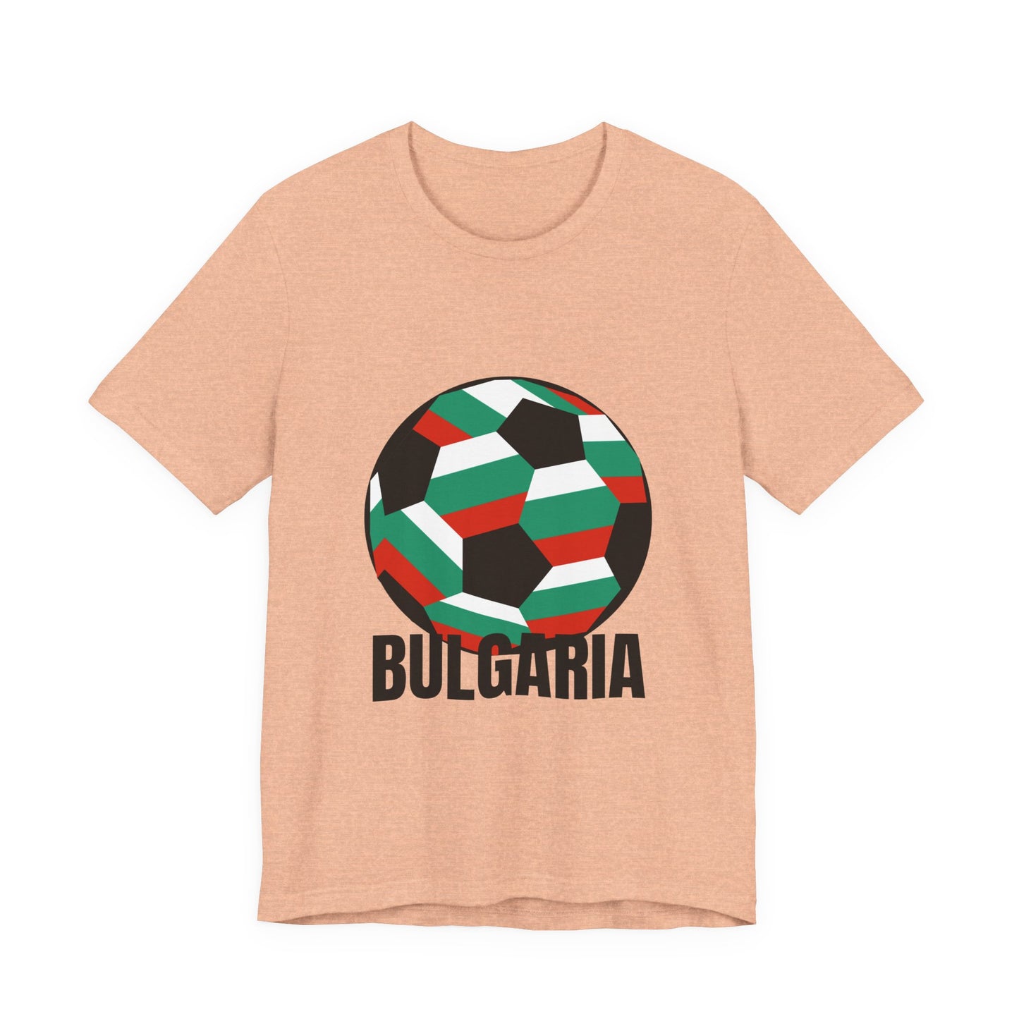 Bulgaria Fan Specialty Soccer Ball Design T Shirt