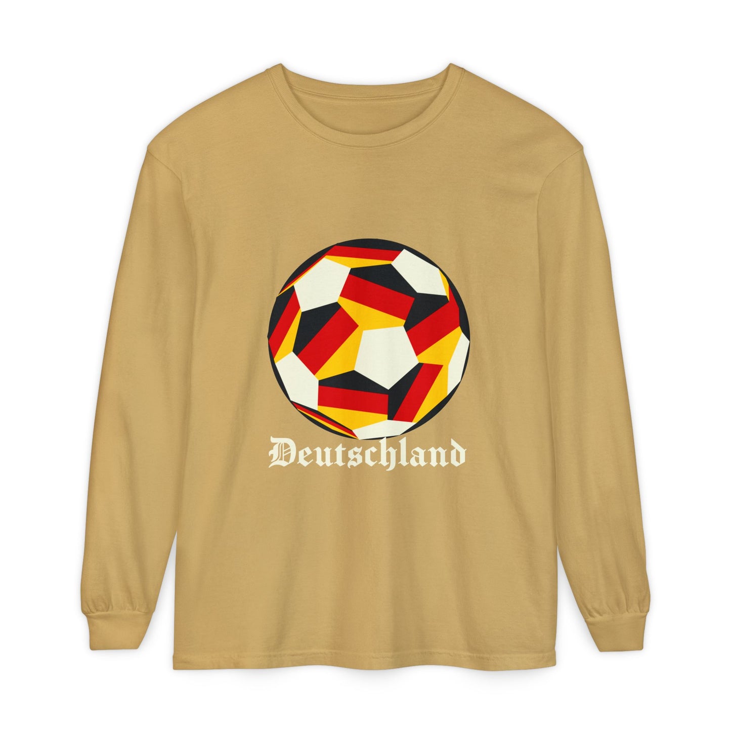 Germany Fan Specialty Soccer Ball Design Long Sleeve