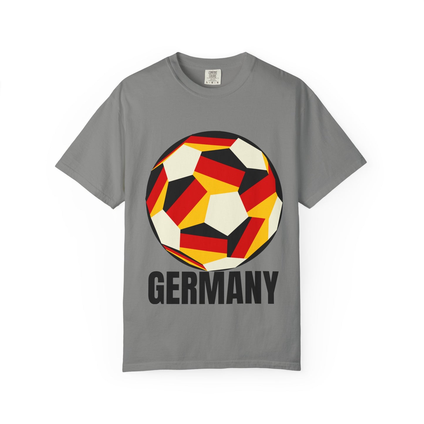 Germany Fan Specialty Soccer Ball Design T Shirt