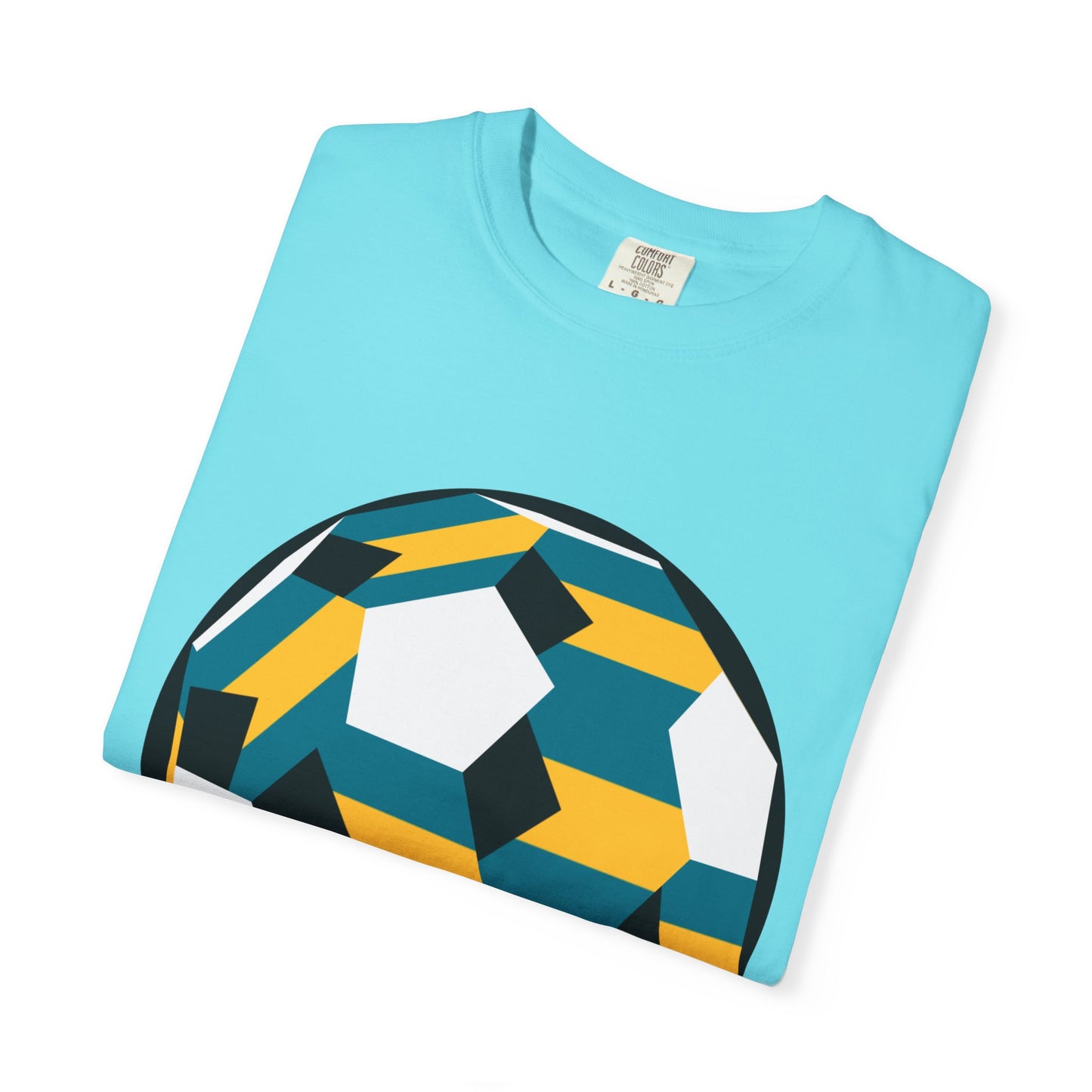 Bahamas Fan Specialty Soccer Ball Design T Shirt